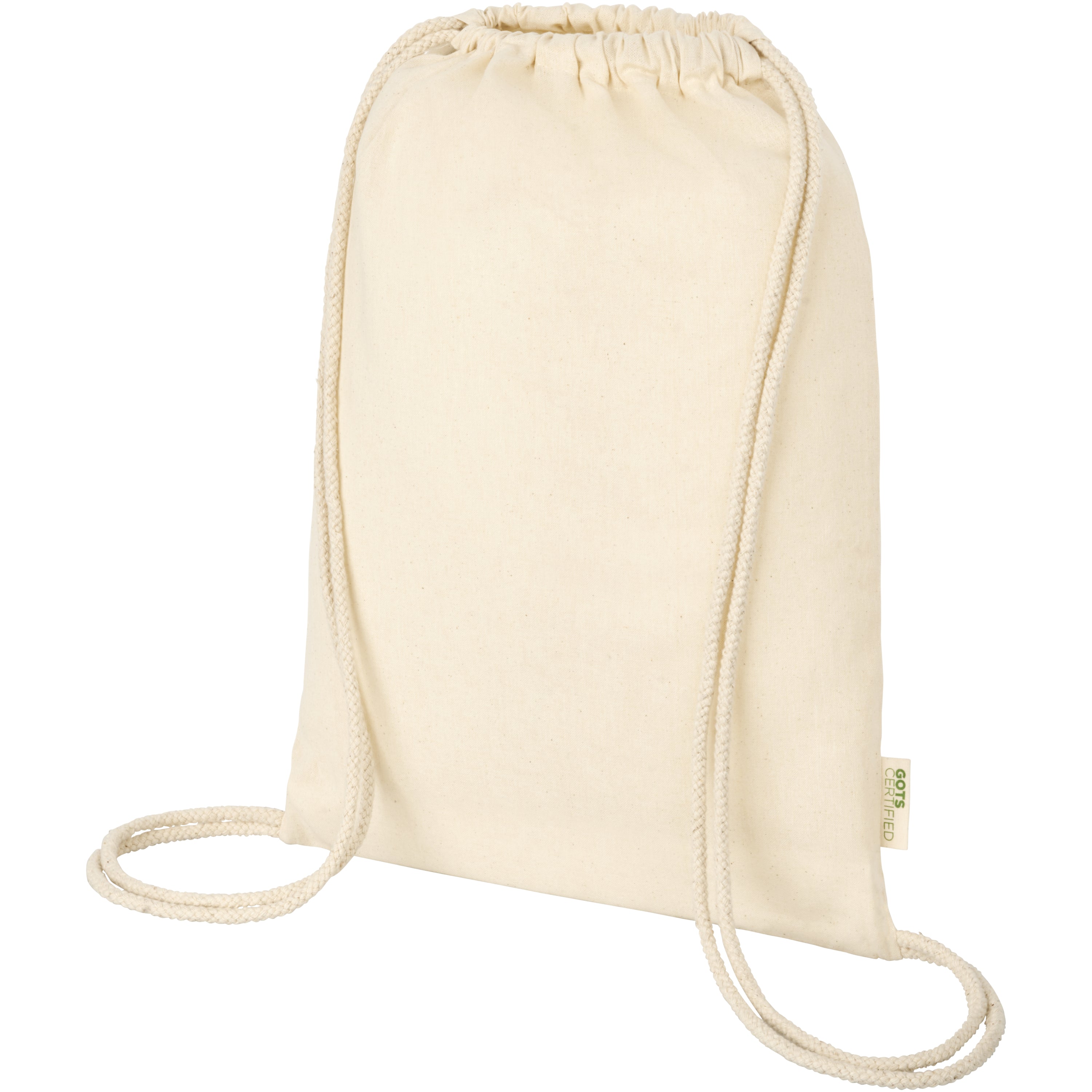 Orissa Organic Cotton Drawstring Backpack
