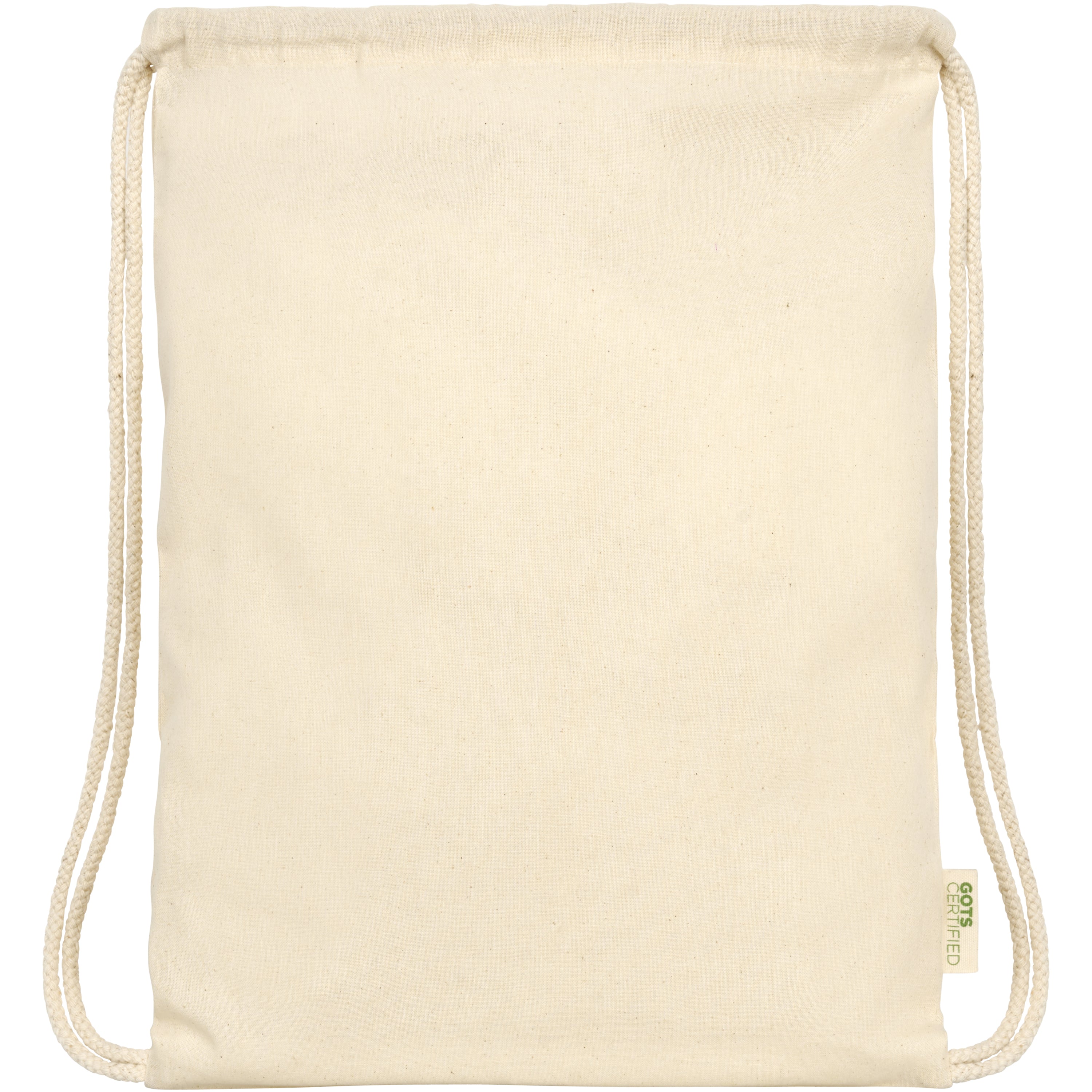 Orissa Organic Cotton Drawstring Backpack