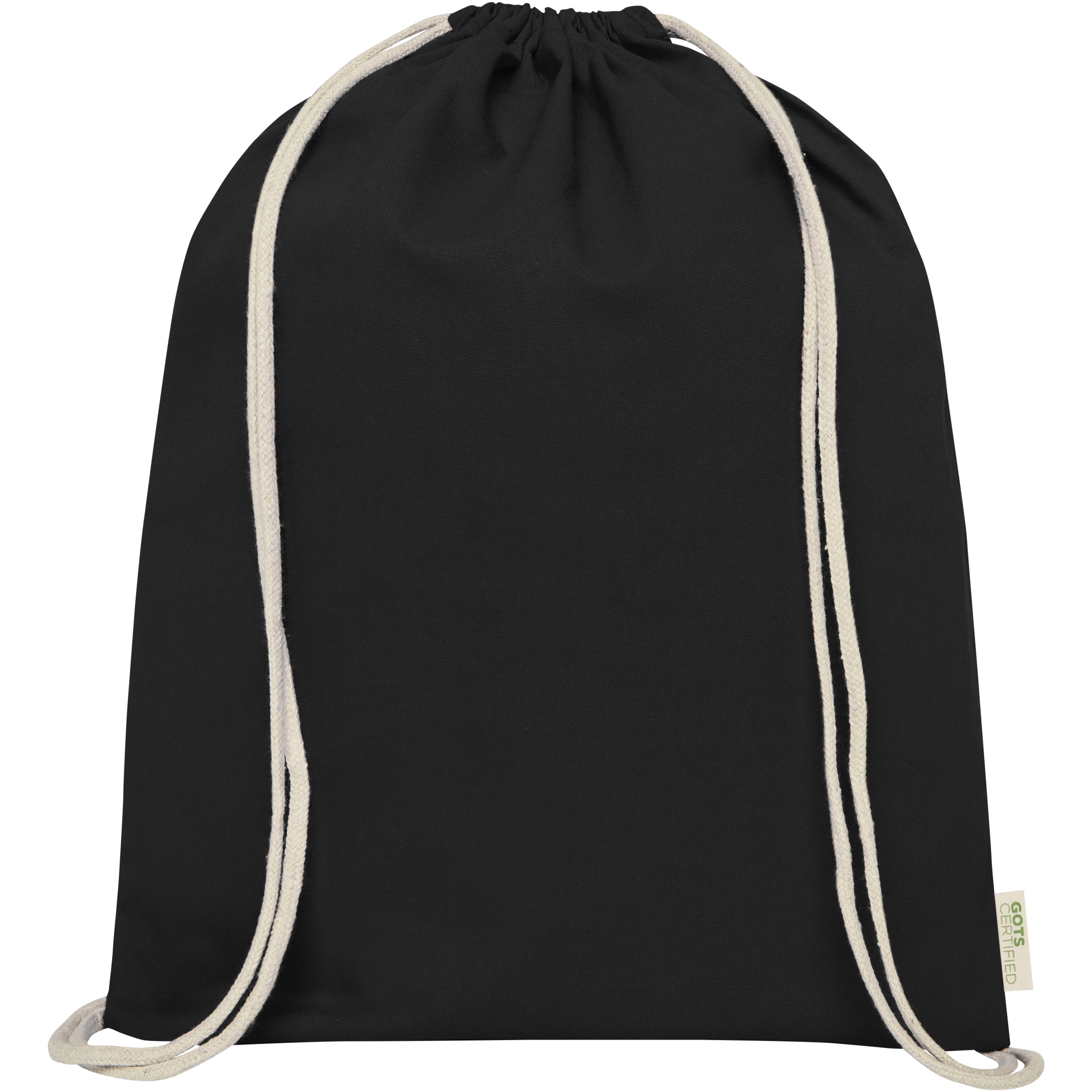 Orissa Organic Cotton Drawstring Backpack