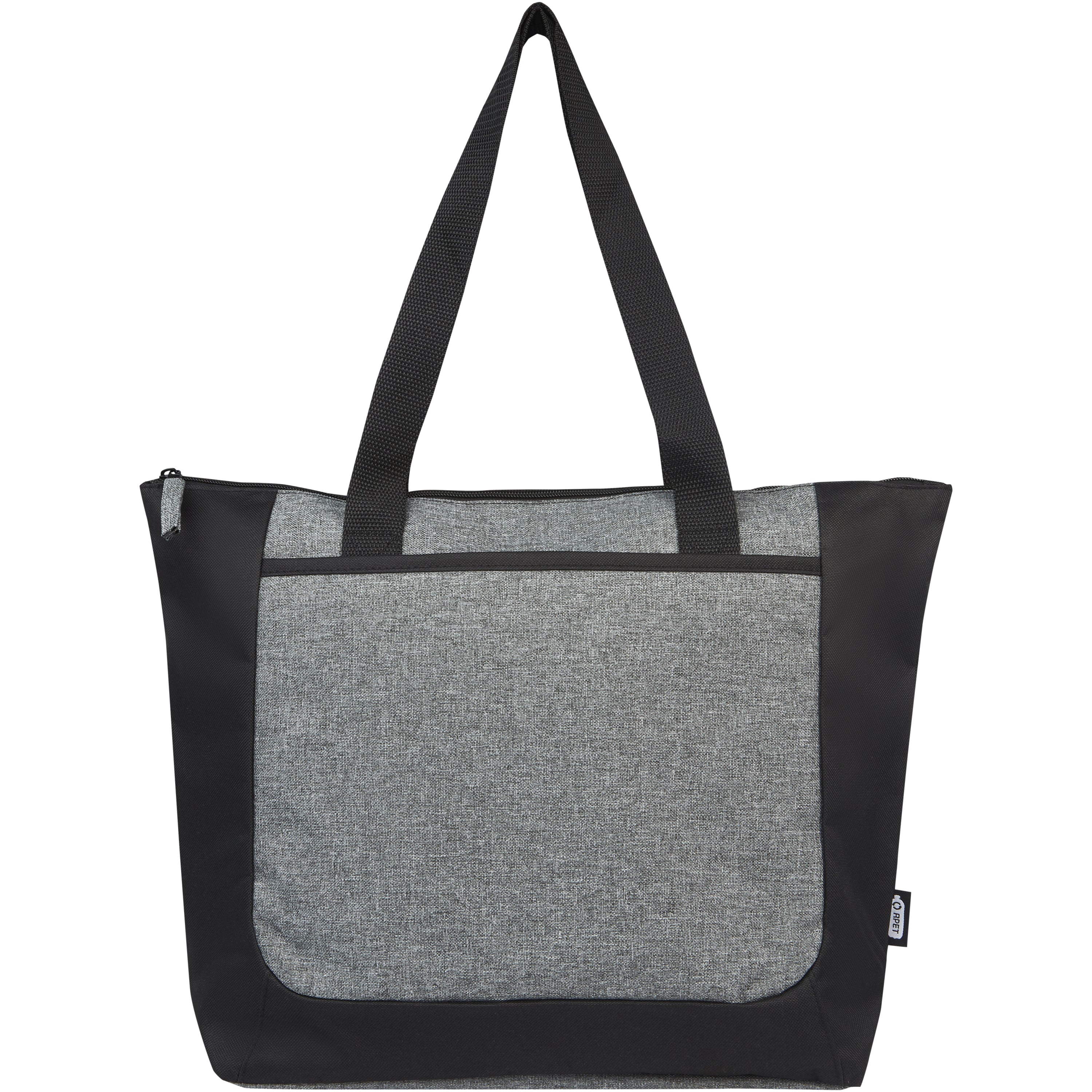 Reclaim Recycled Two Tone Zippered Tote