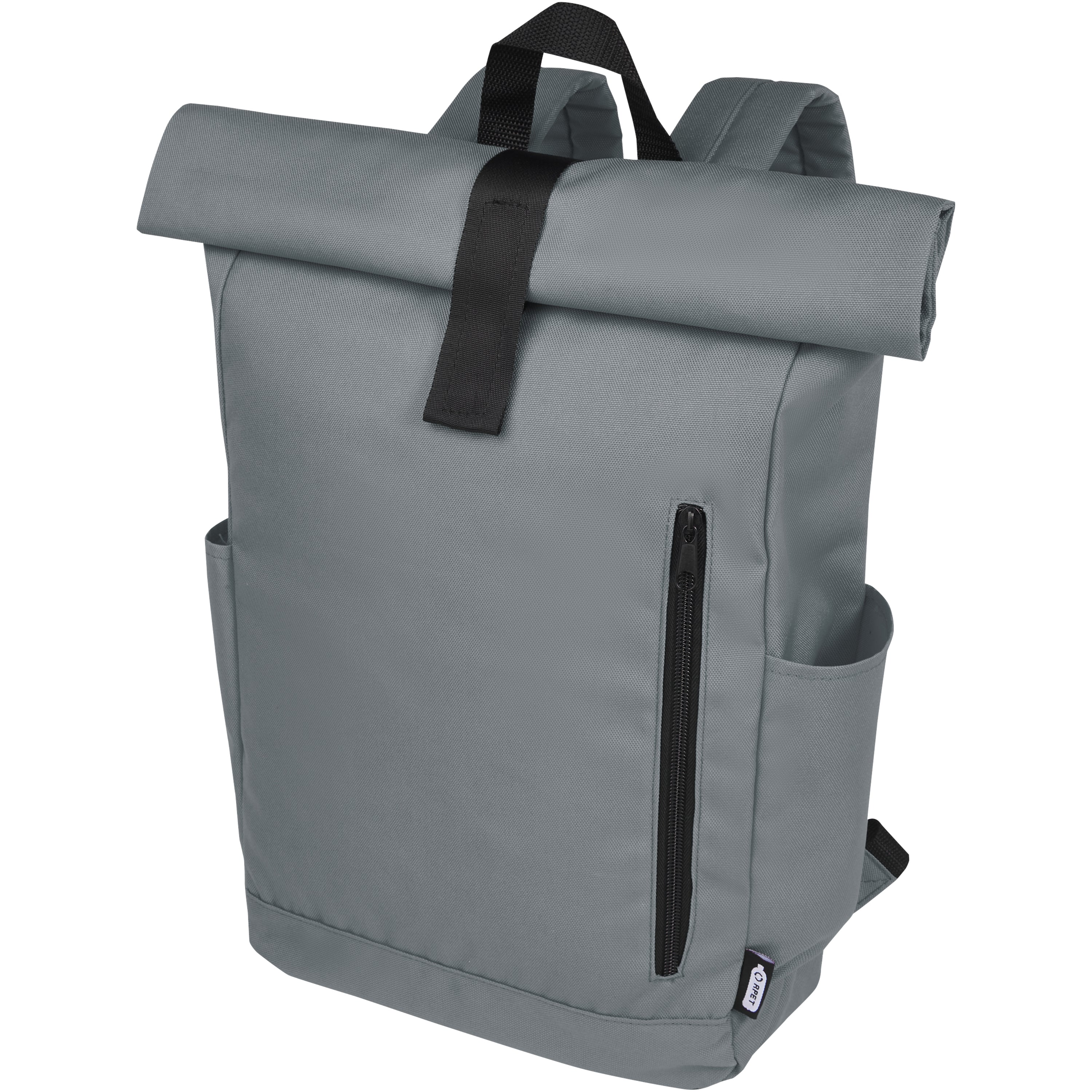 Byron Recycled Polyester Rolltop Backpack