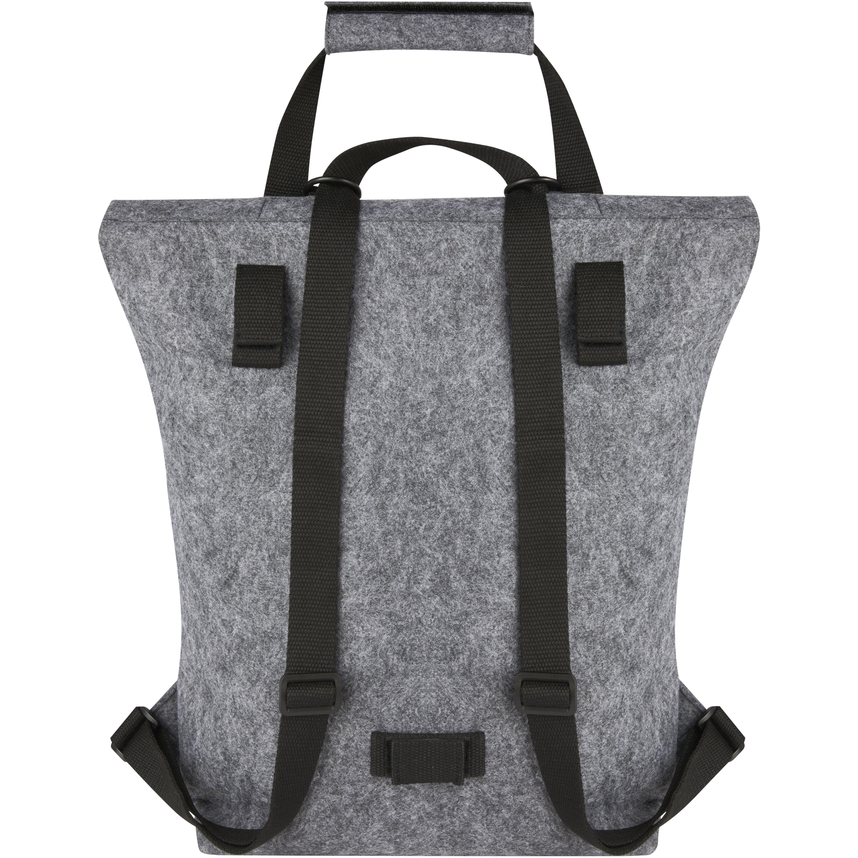 Recycled Felt Rolltop Bike Bag