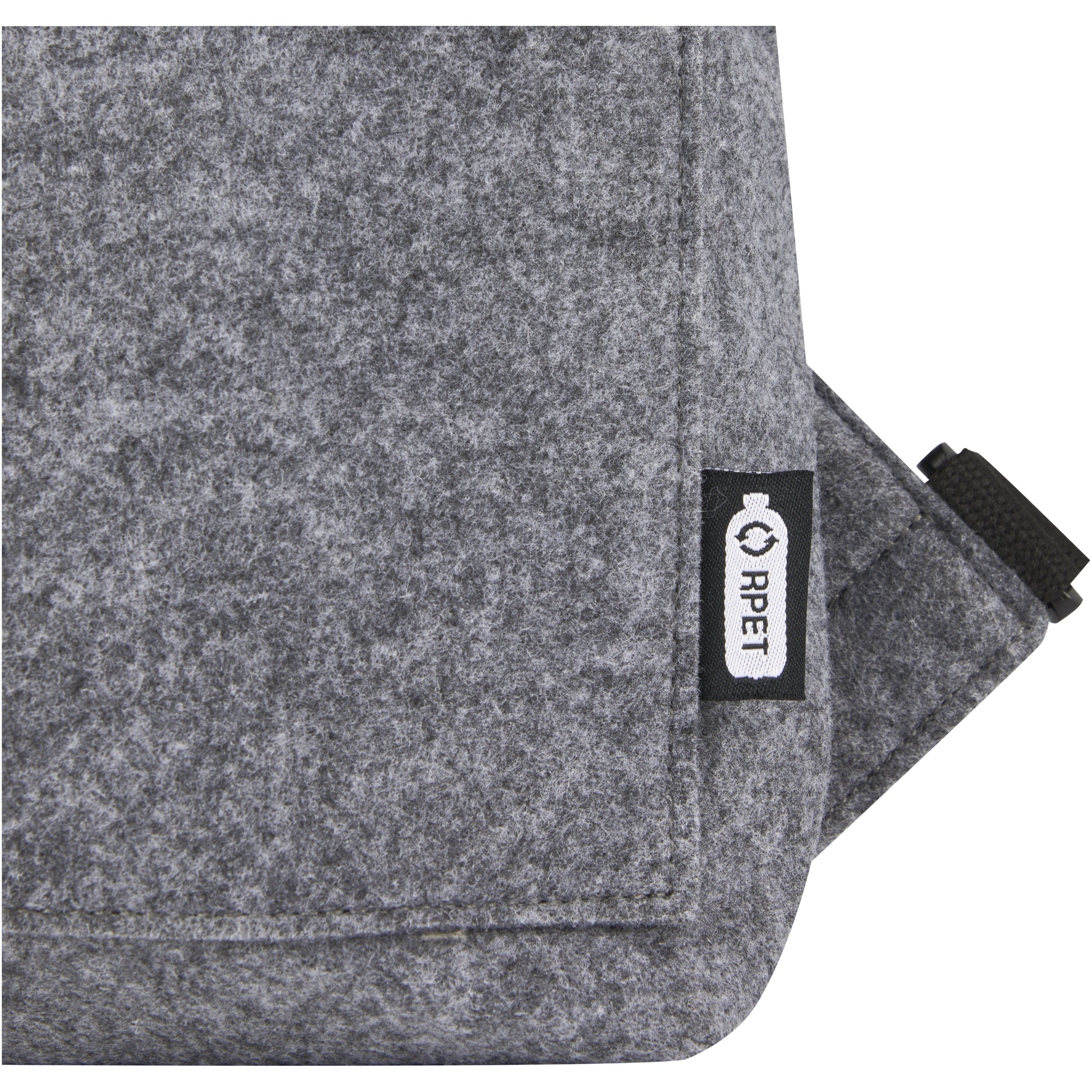 Recycled Felt Rolltop Bike Bag