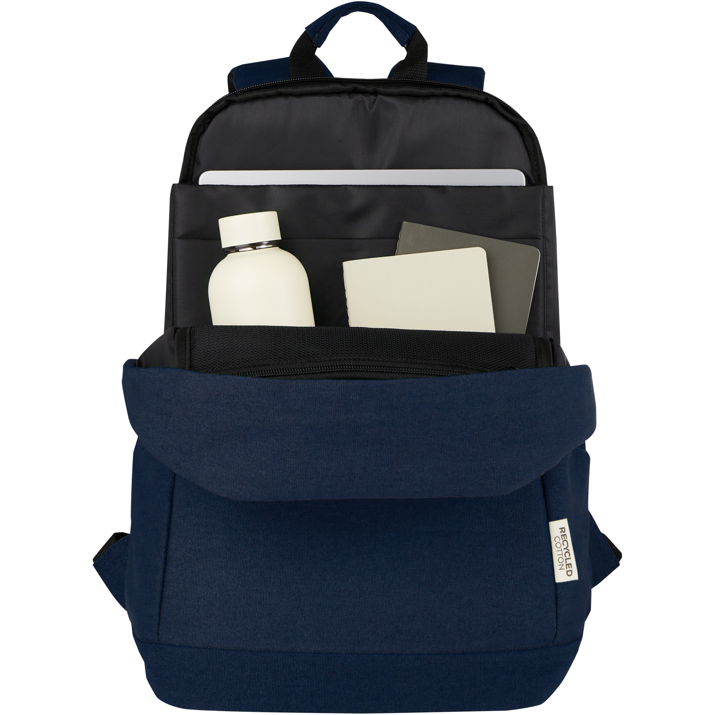 Recycled Canvas Anti-Theft Laptop Backpack