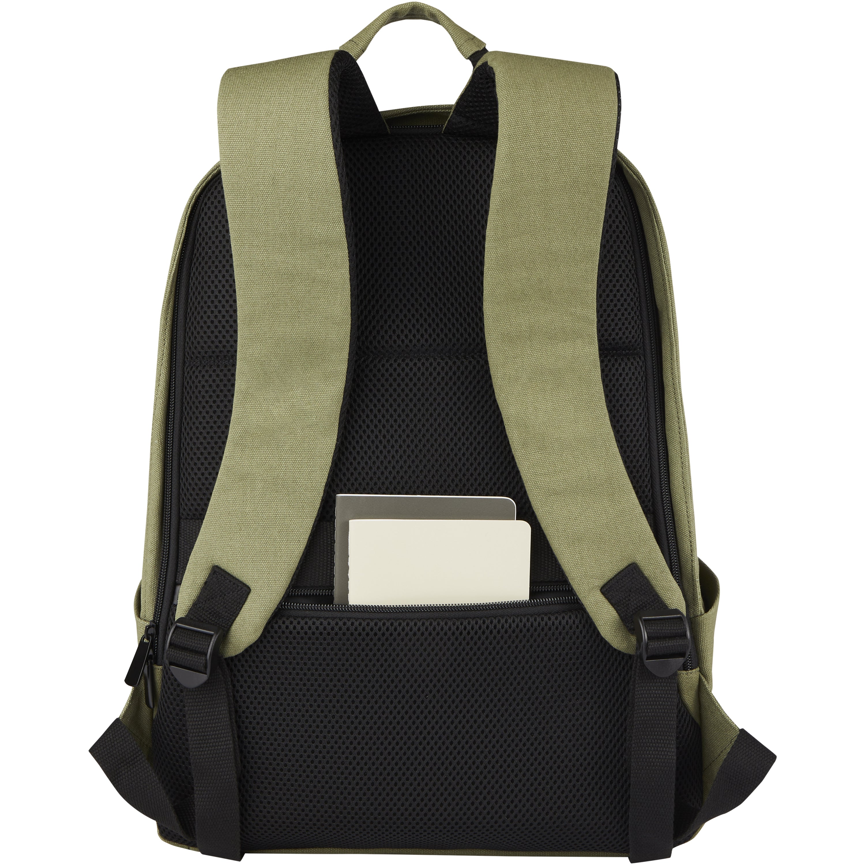 Recycled Canvas Anti-Theft Laptop Backpack