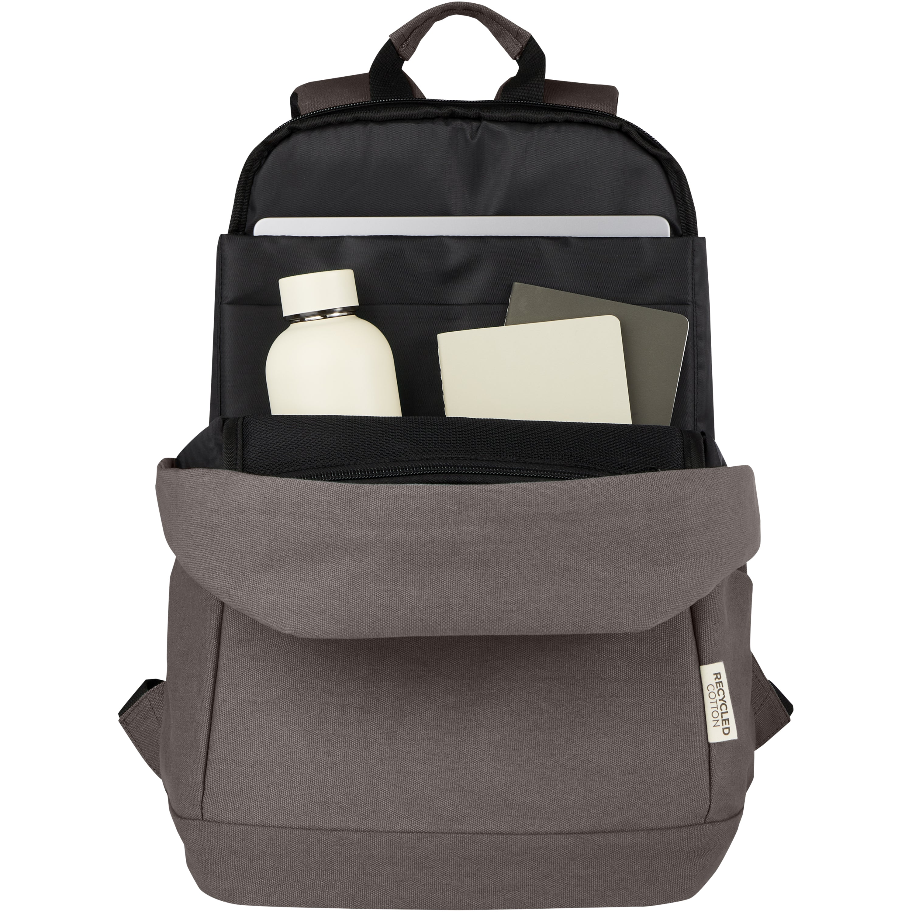 Recycled Canvas Anti-Theft Laptop Backpack
