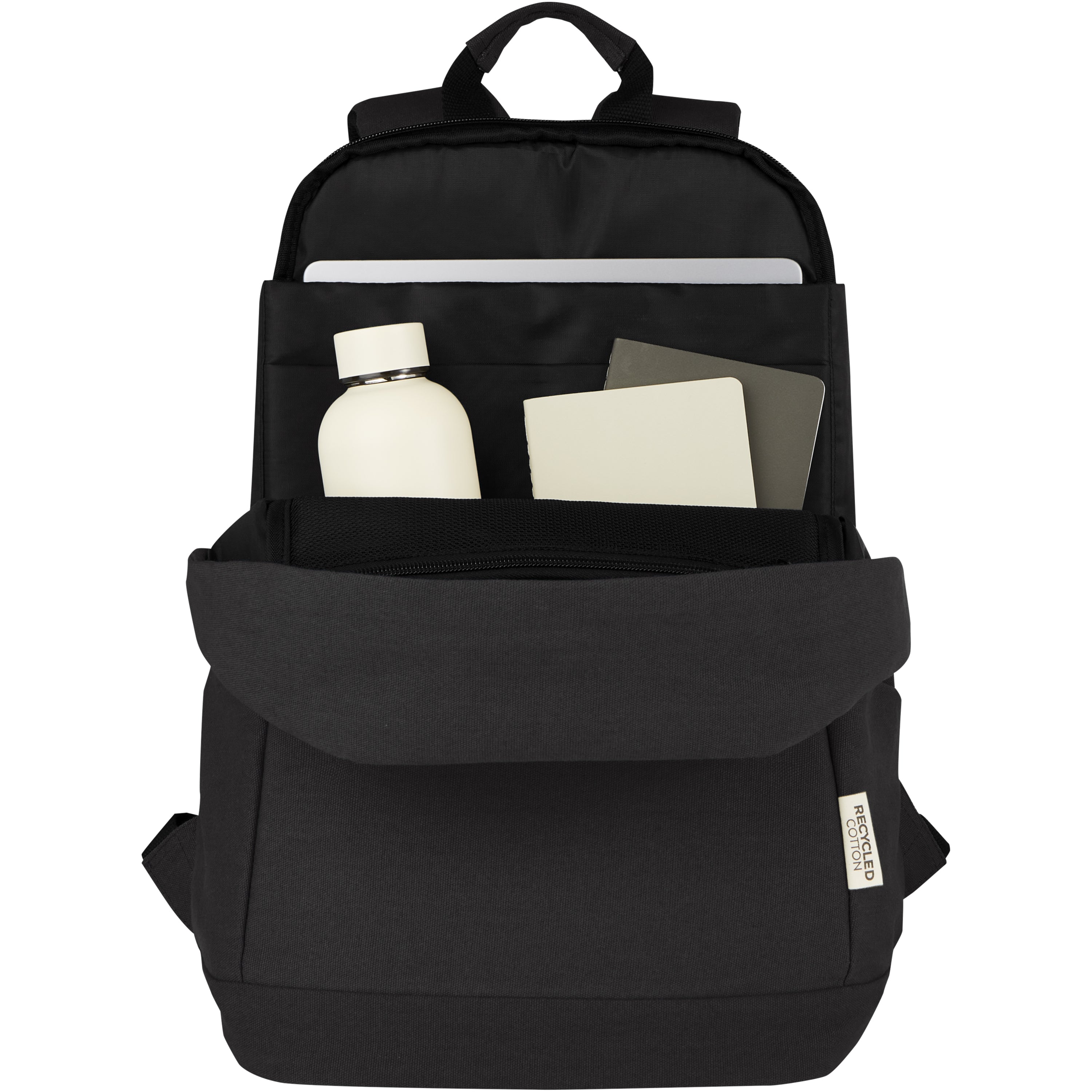 Recycled Canvas Anti-Theft Laptop Backpack