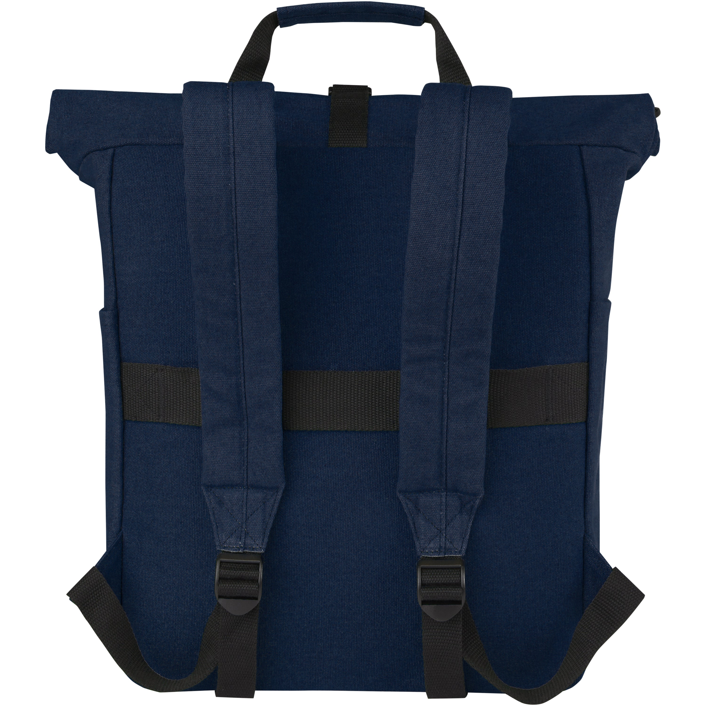 Joey Recycled Canvas Rolltop Laptop Backpack