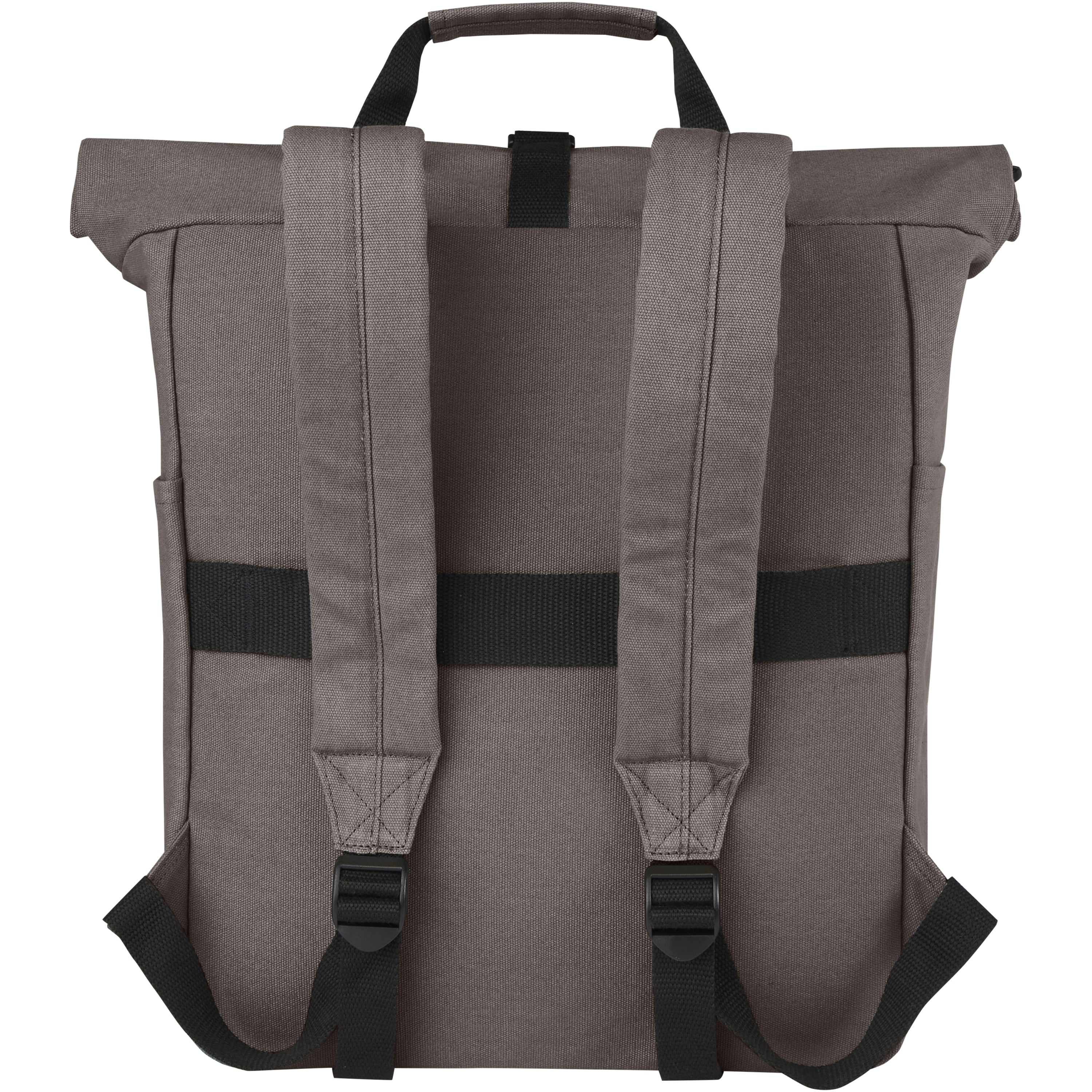 Joey Recycled Canvas Rolltop Laptop Backpack