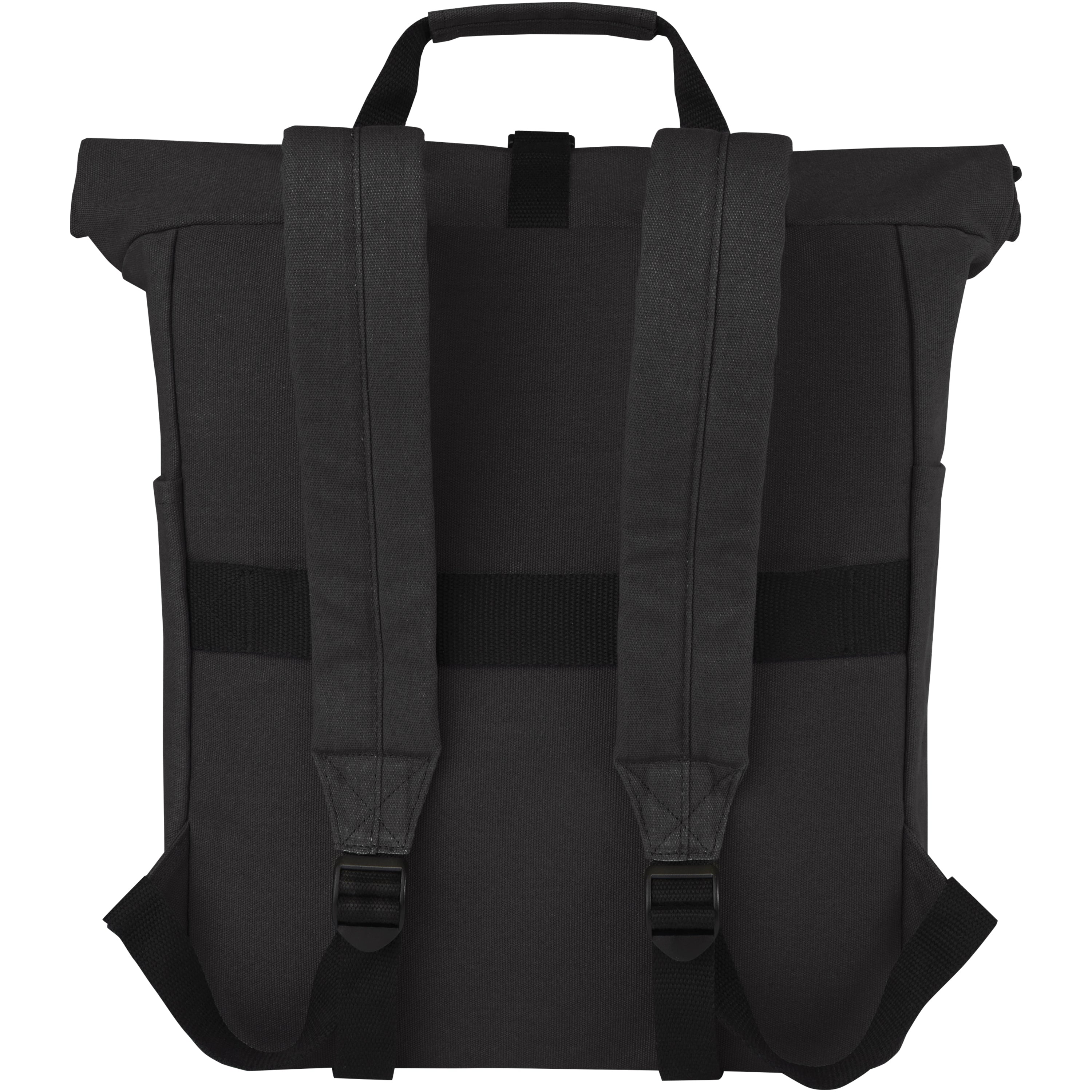 Joey Recycled Canvas Rolltop Laptop Backpack