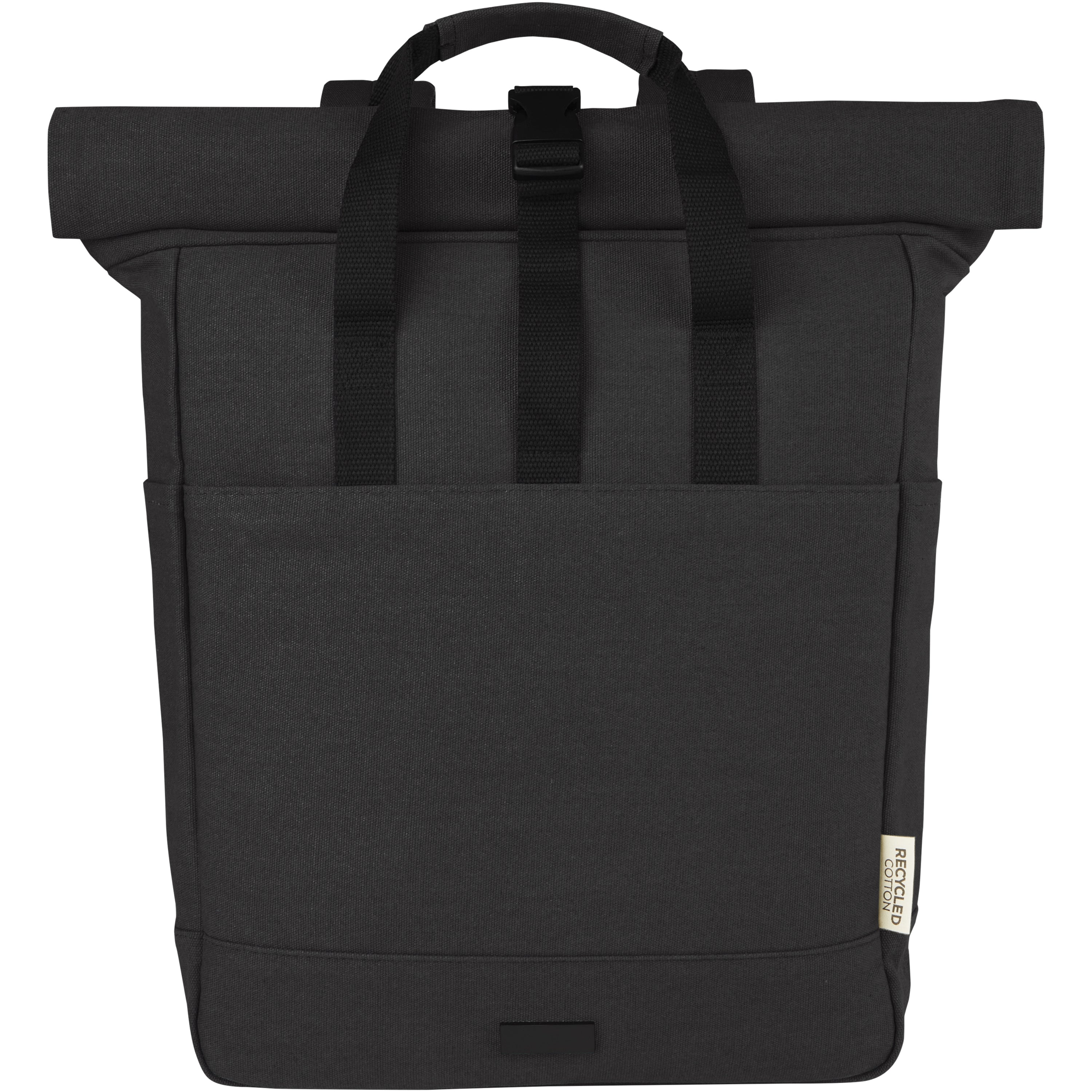 Joey Recycled Canvas Rolltop Laptop Backpack