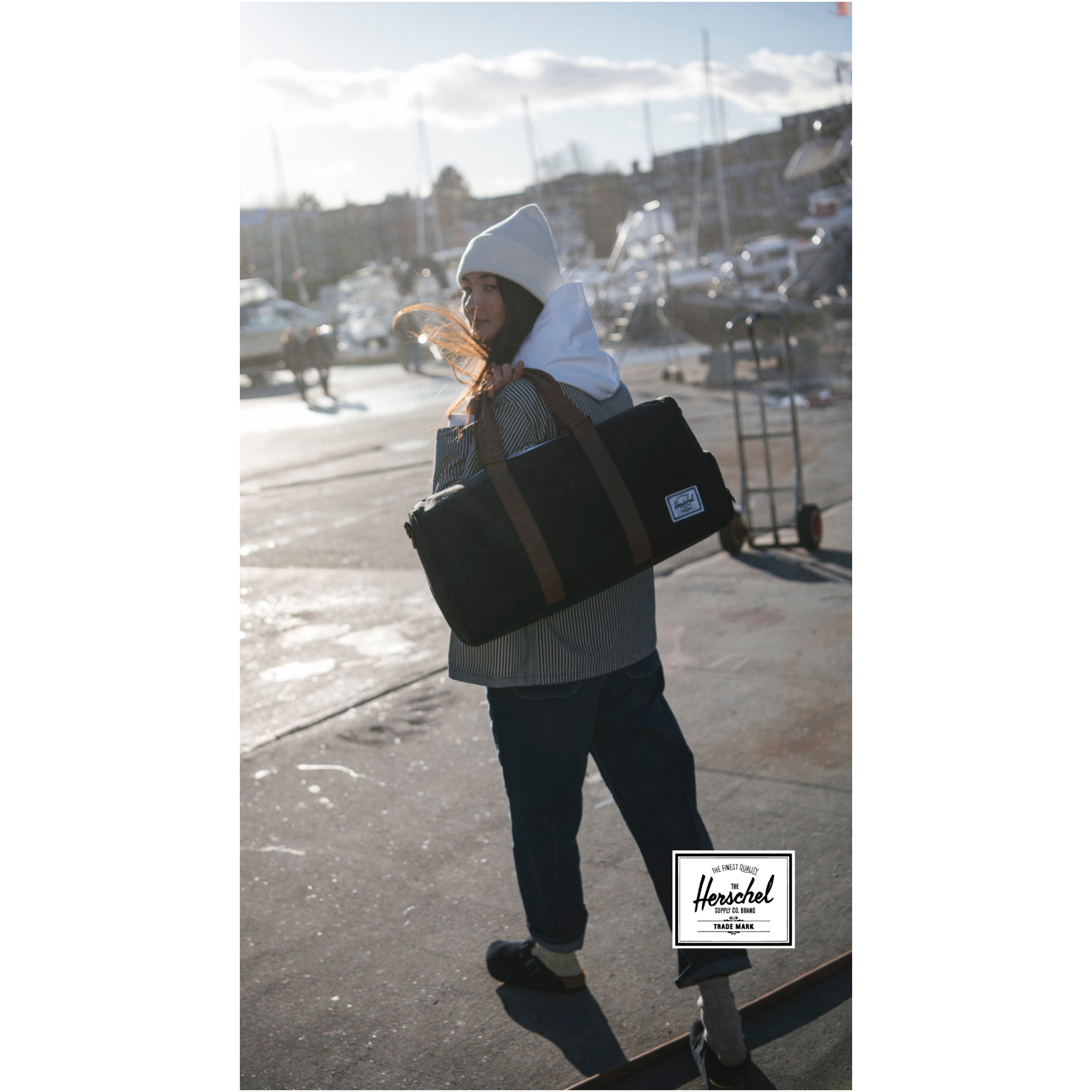 Herschel Novel Recycled Duffle Bag