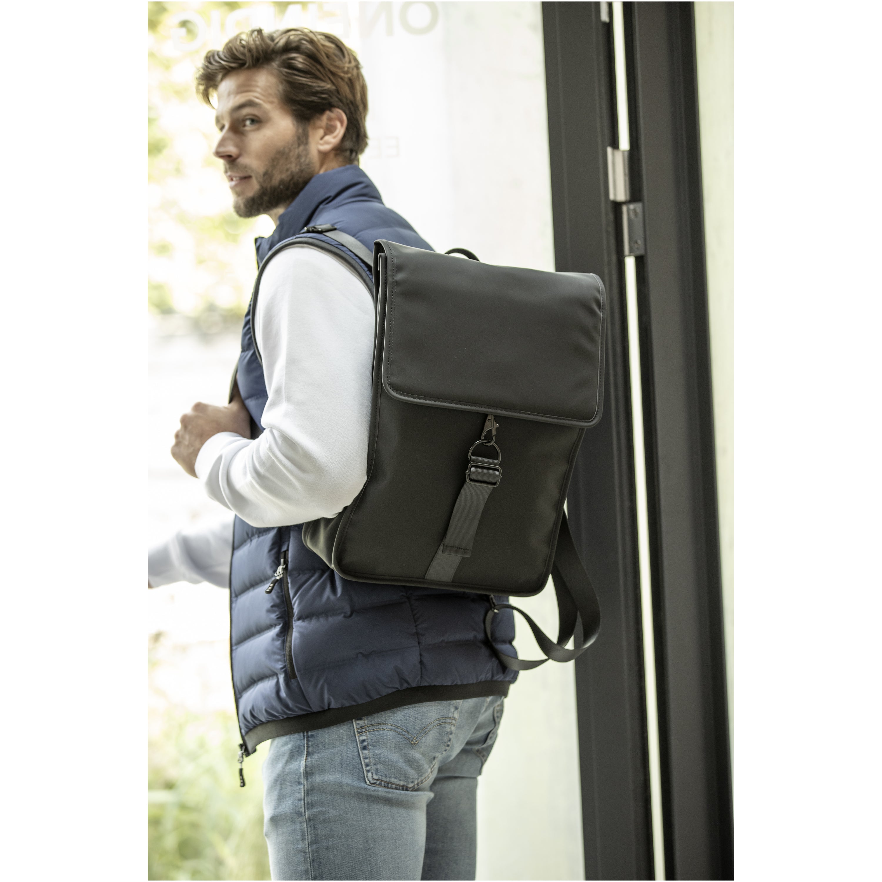 Turner Recycled Fabric Backpack