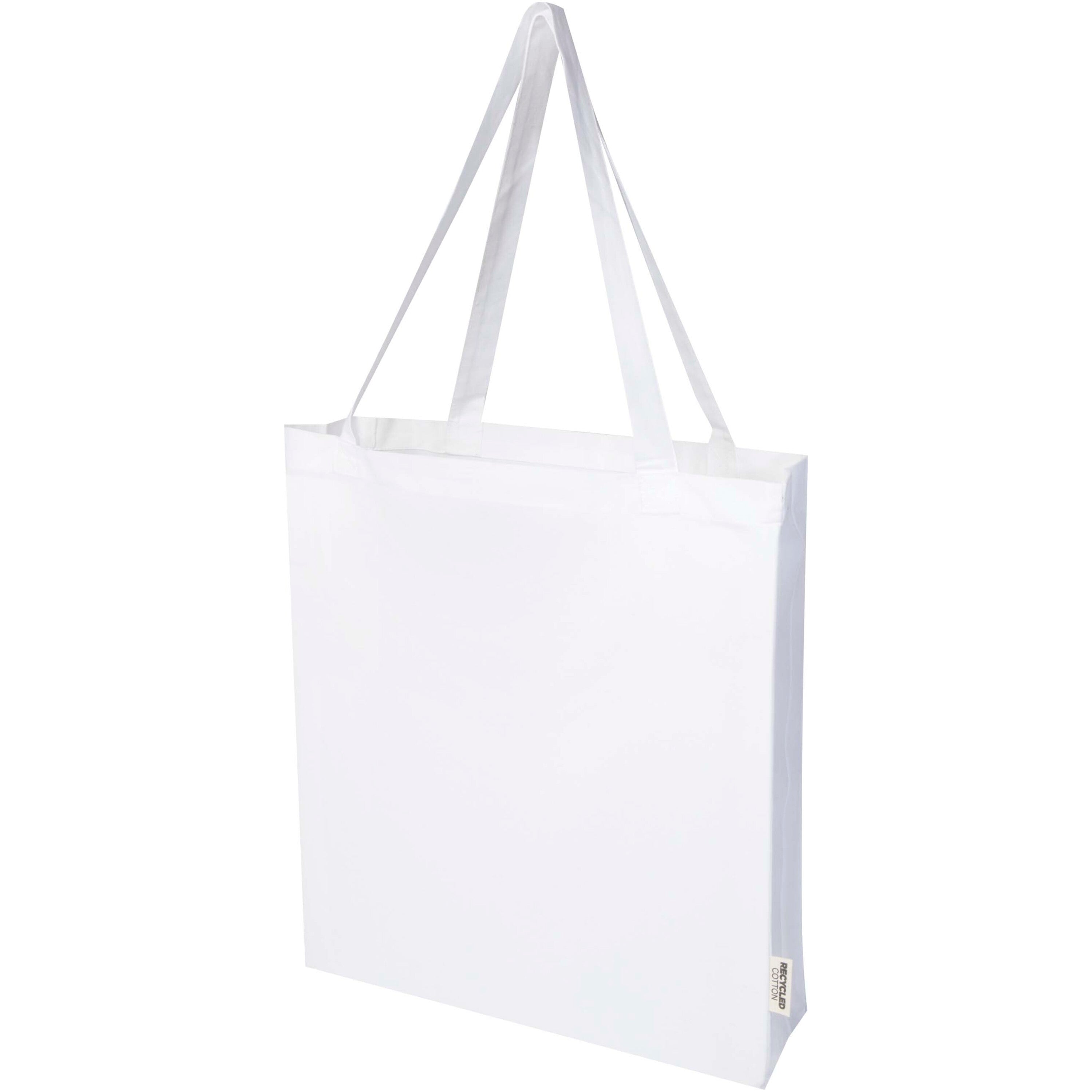 Madras Recycled Cotton Gusset Tote Bag