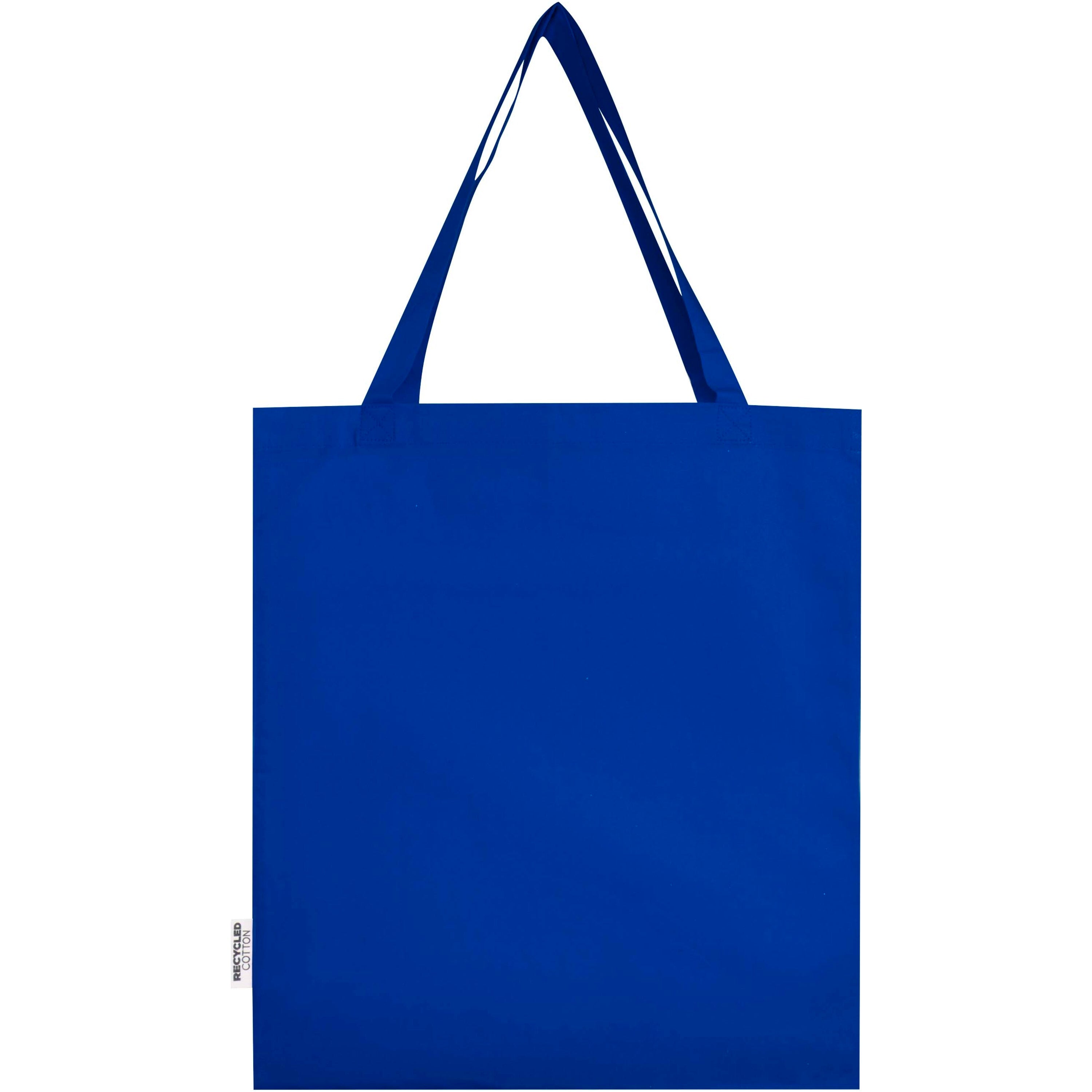 Madras Recycled Cotton Gusset Tote Bag