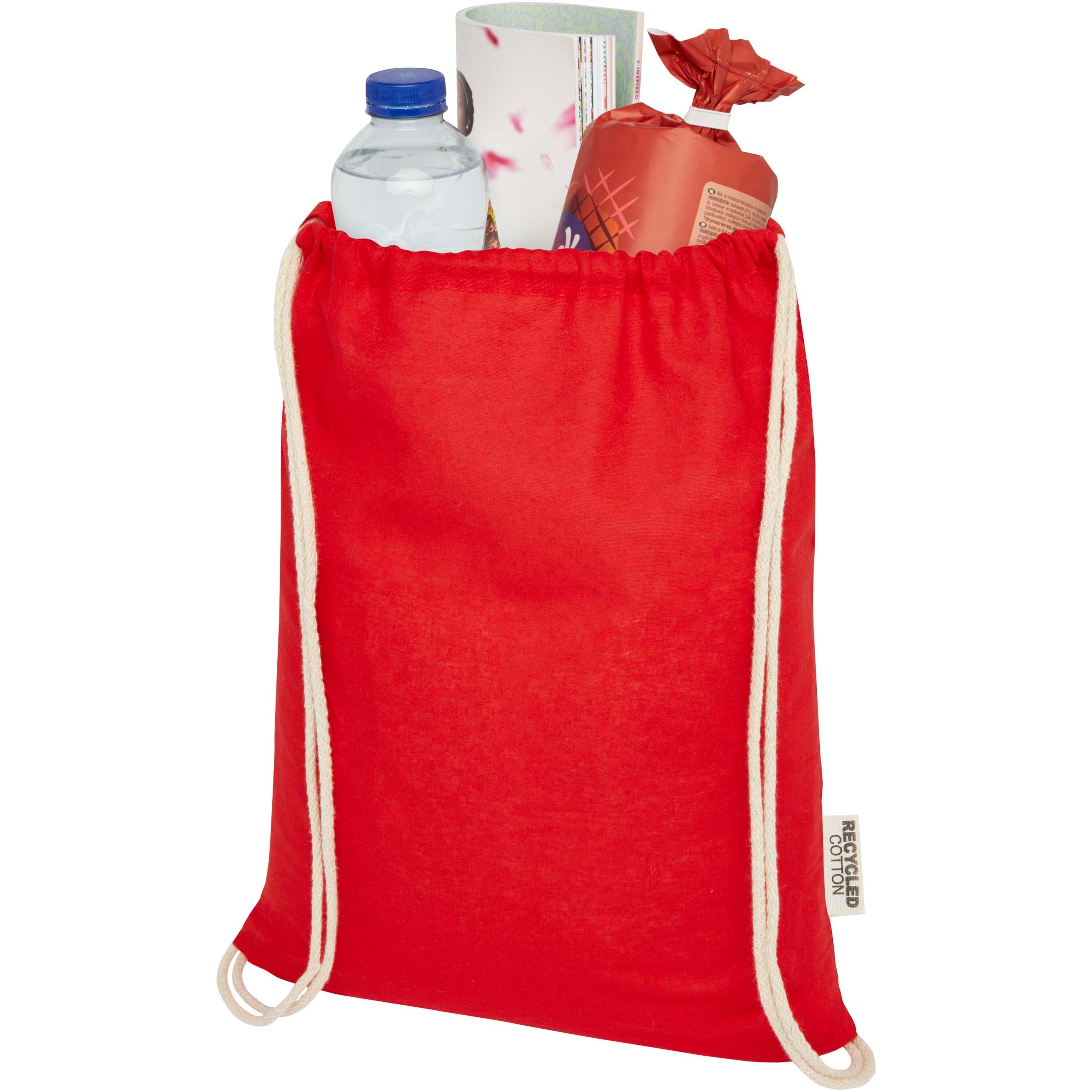 Oregon Upcycled Cotton Drawstring Bag