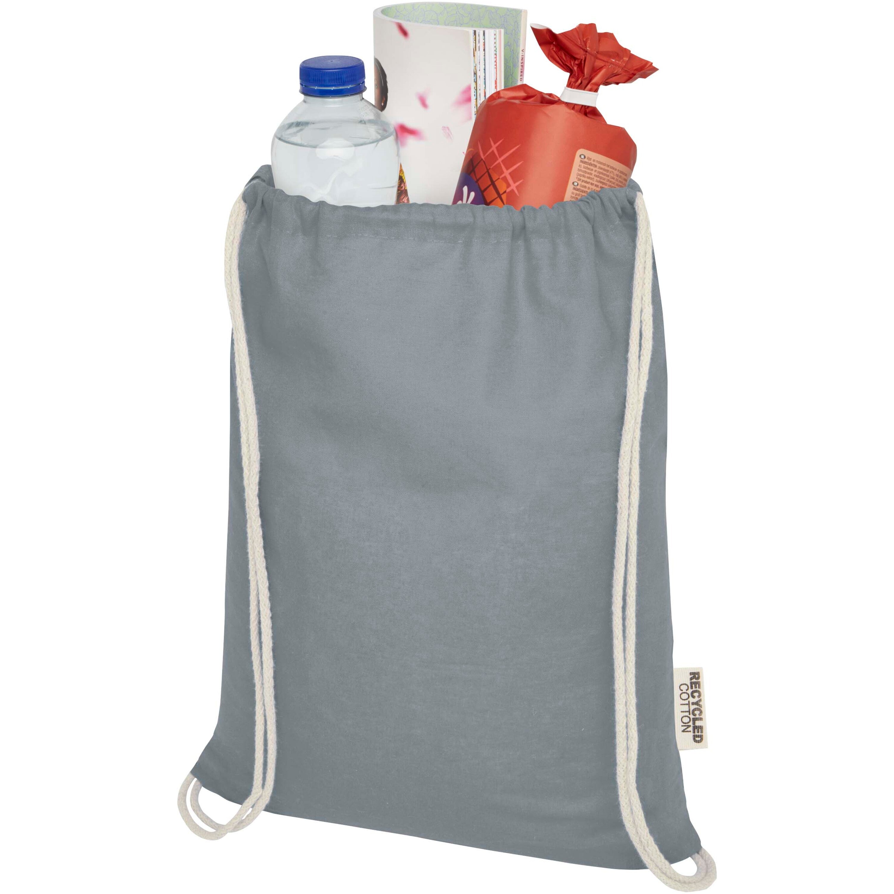 Oregon Upcycled Cotton Drawstring Bag