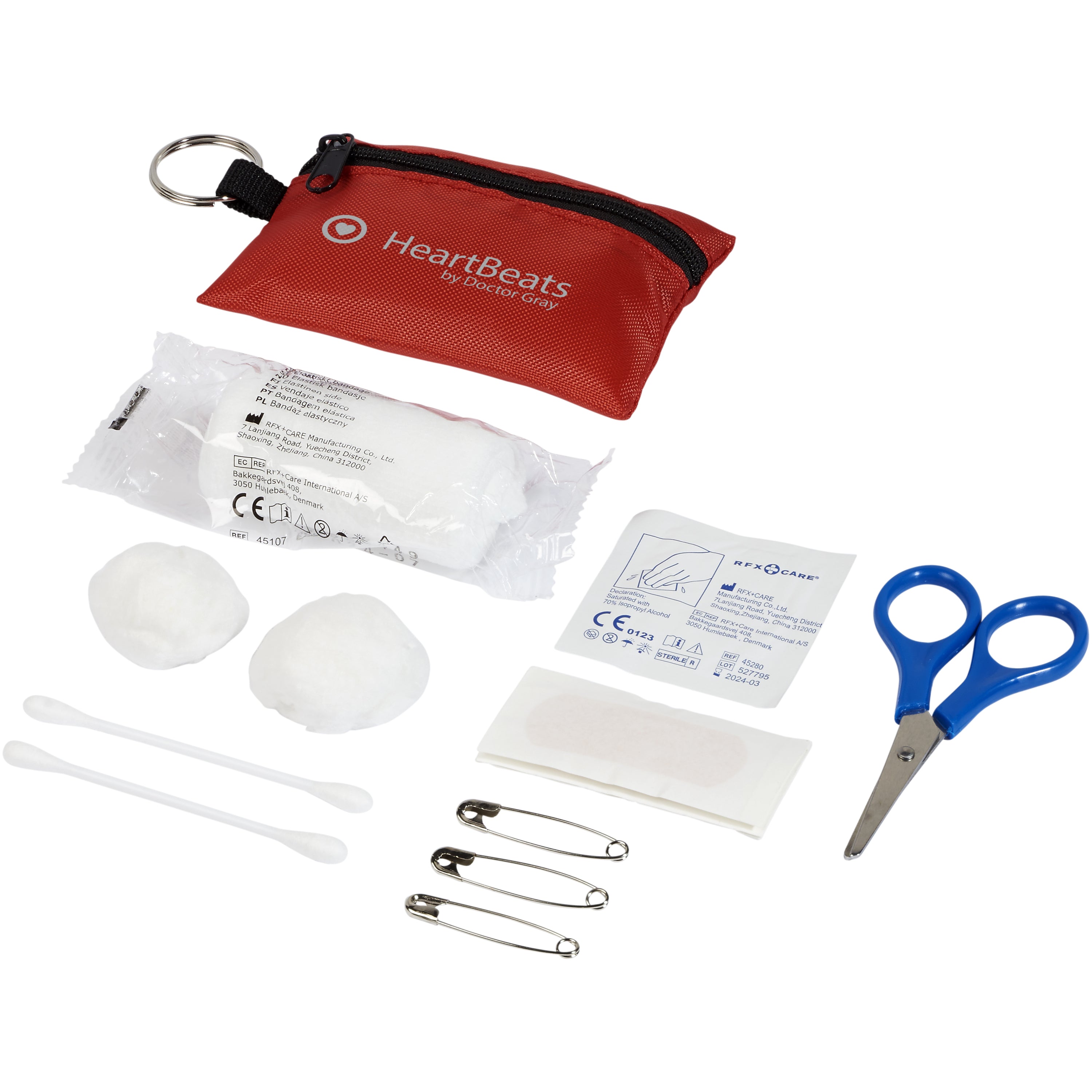 Valdemar First Aid Pouch Keyring