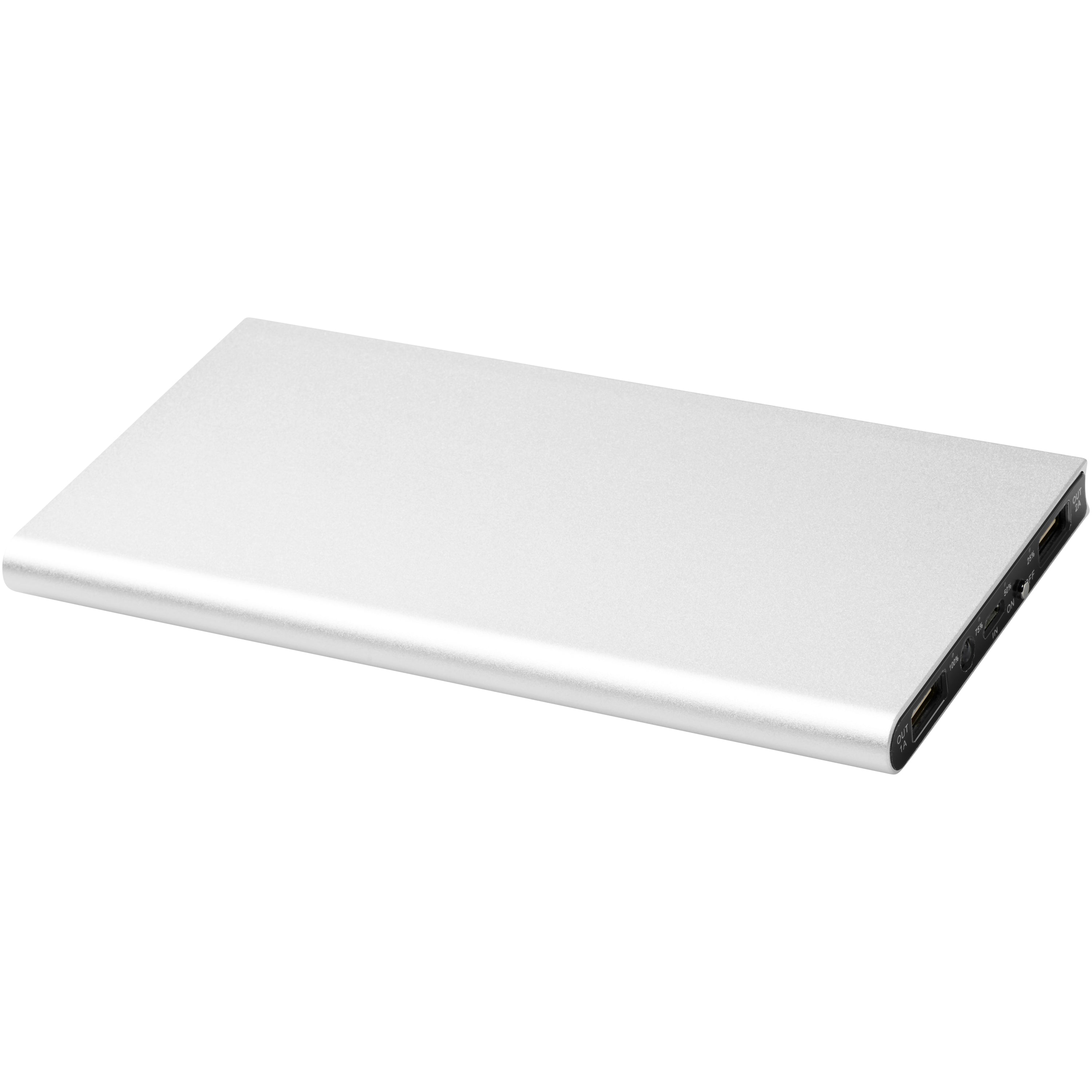 Plate 8000mAh Aluminium Powerbank