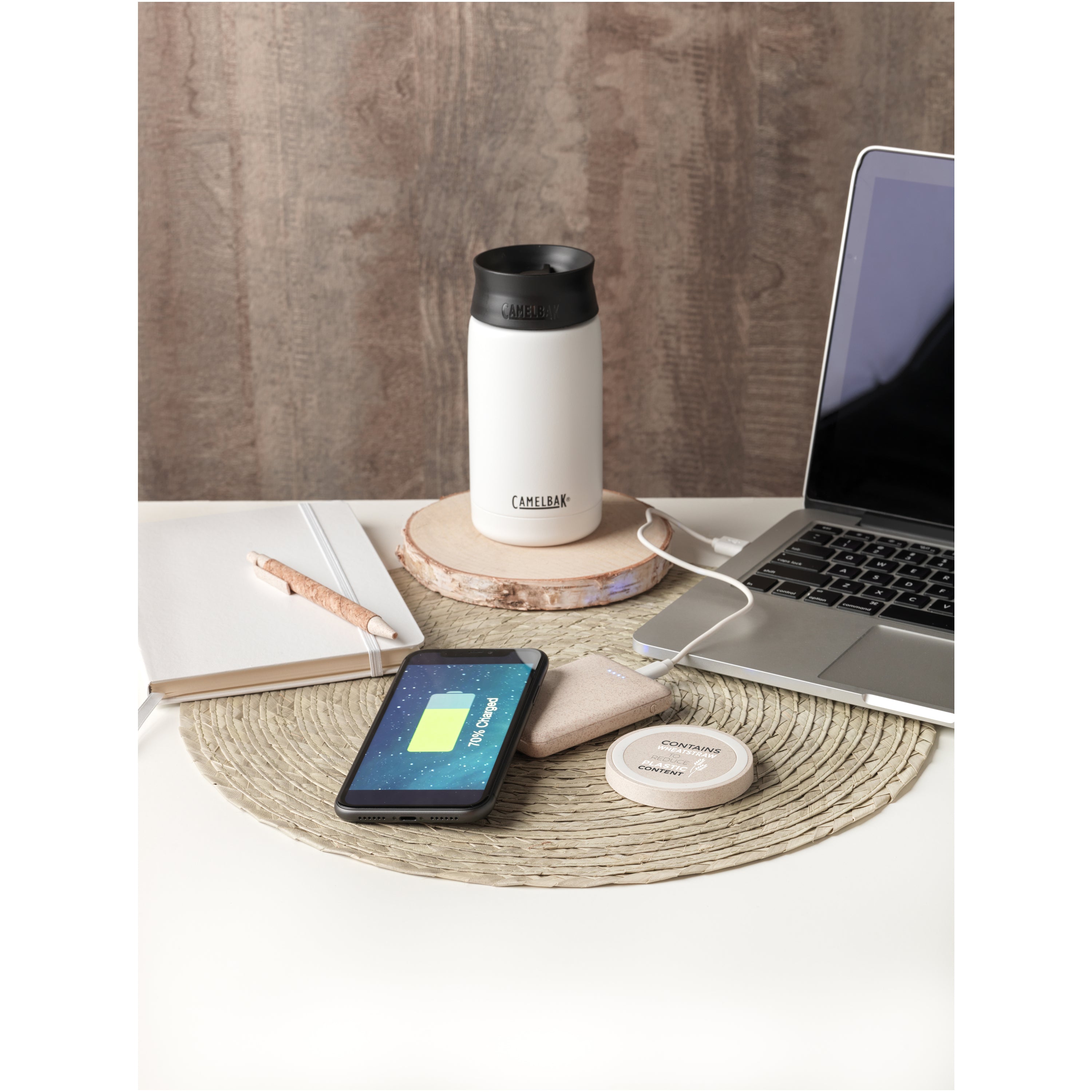 Naka Wheat Straw Wireless Charging Pad