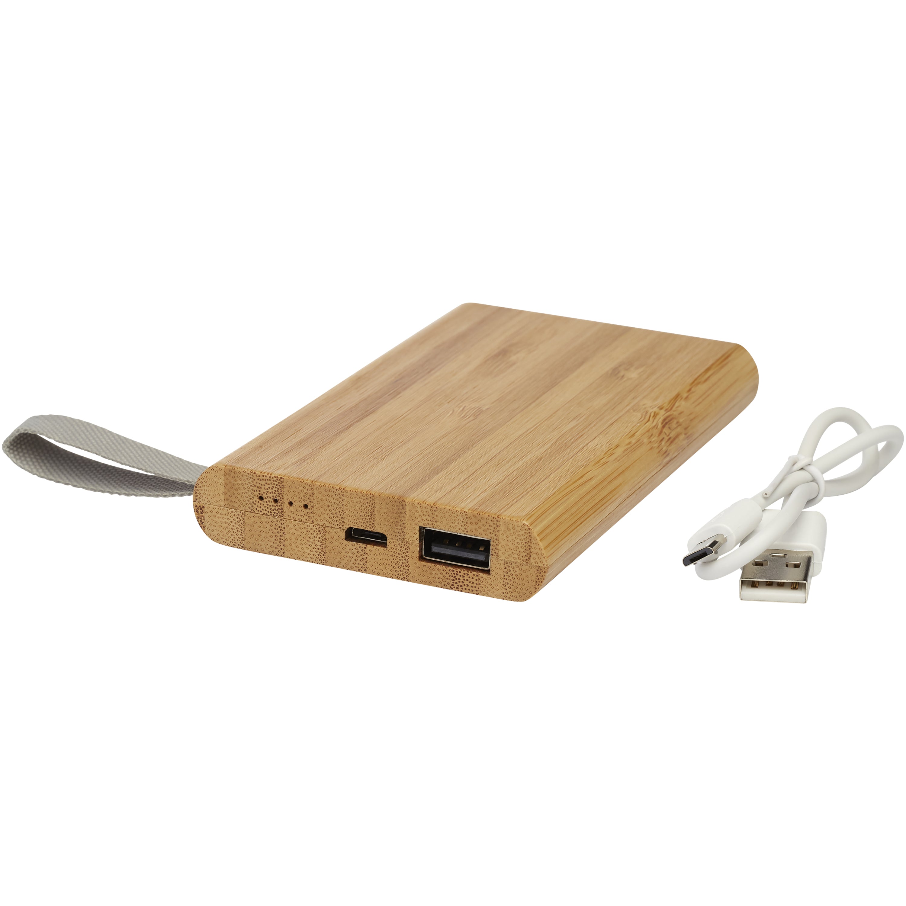 Tulda Bamboo Powerbank and Charging Cable