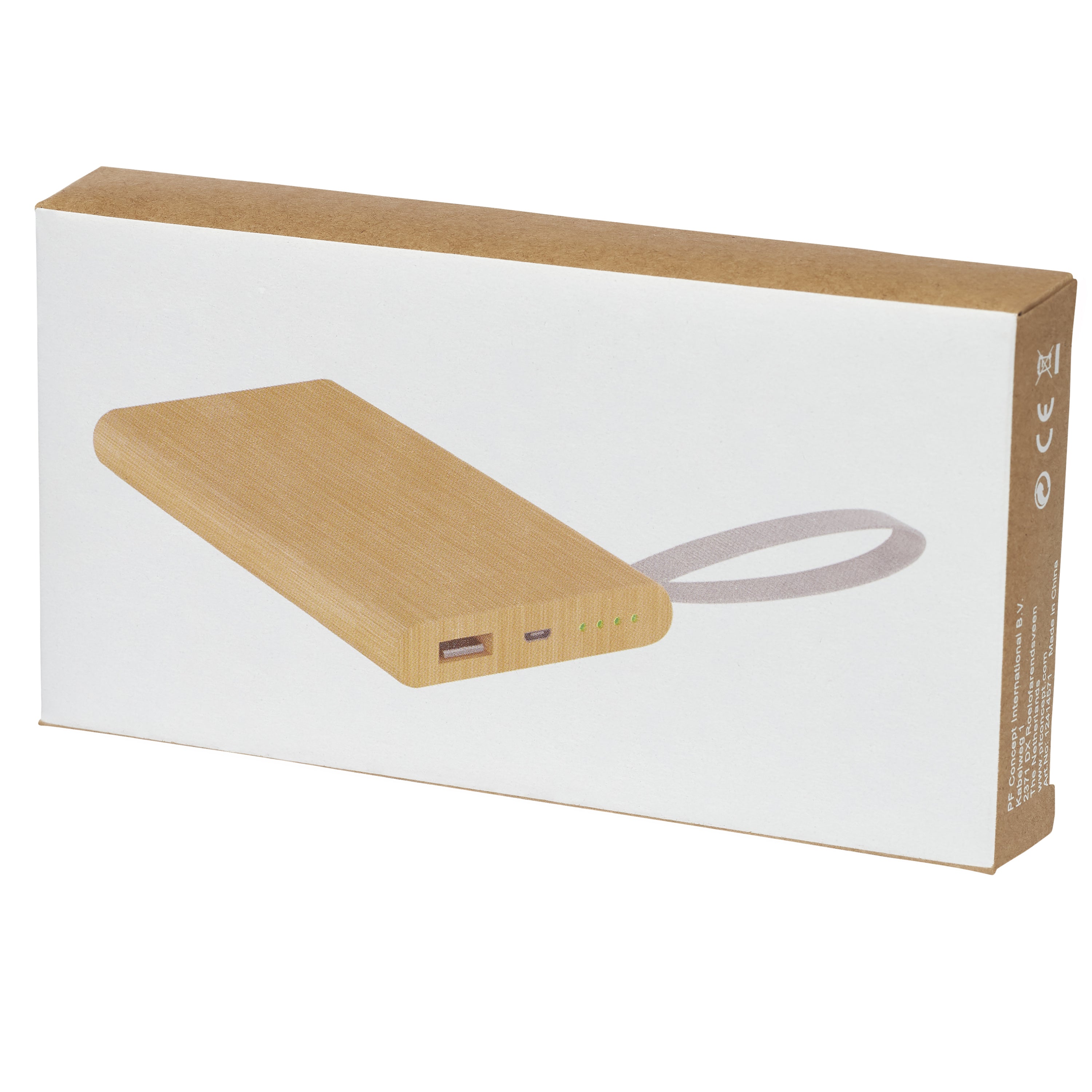Tulda Bamboo Powerbank and Charging Cable