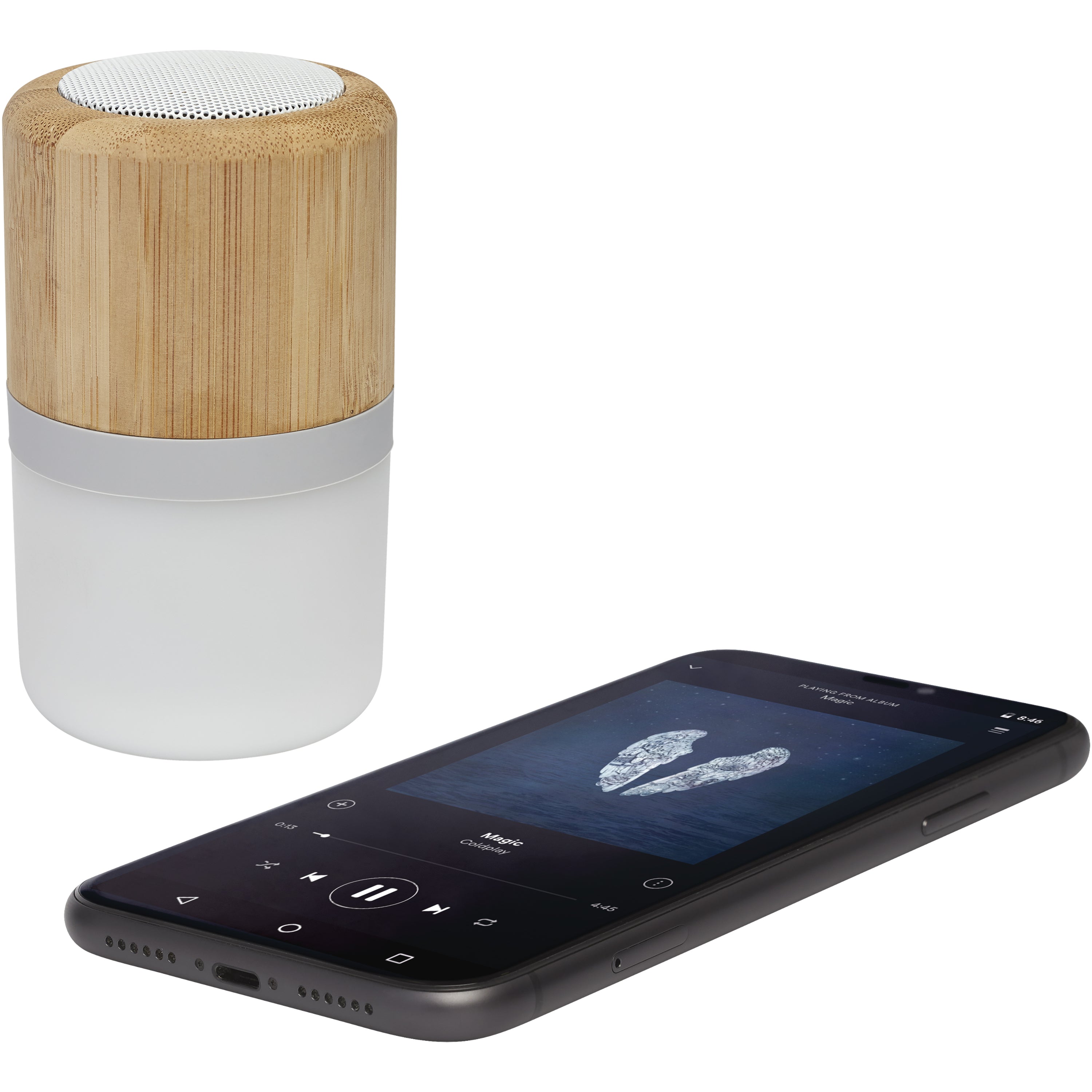 Aurea Illuminating Bamboo Speaker