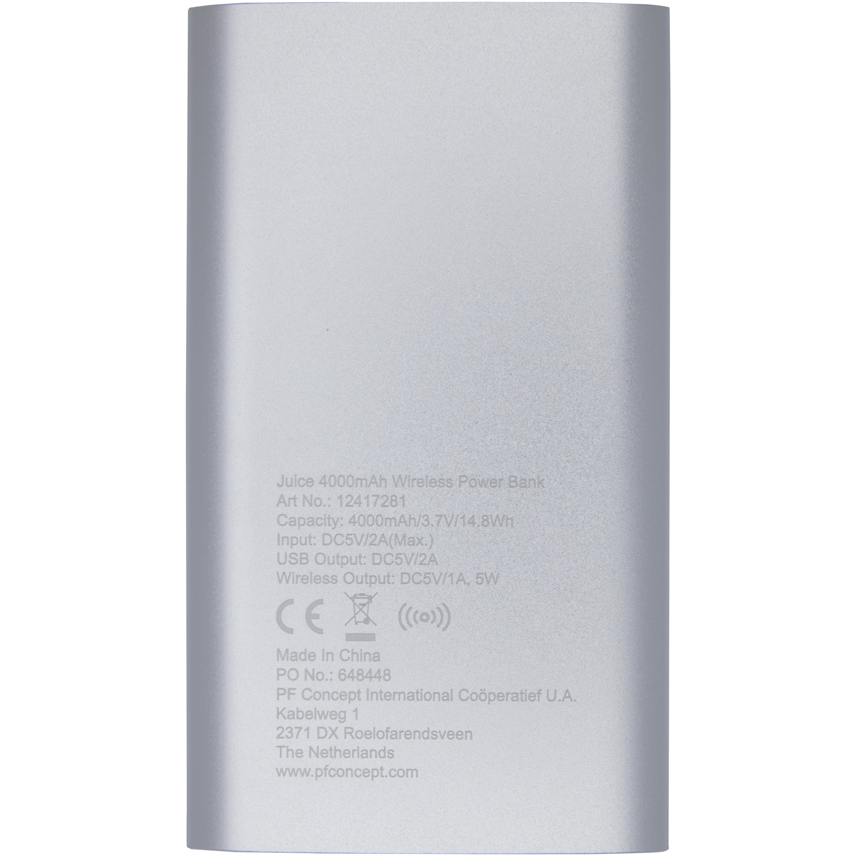 Juice 4000mAh Wireless Powerbank