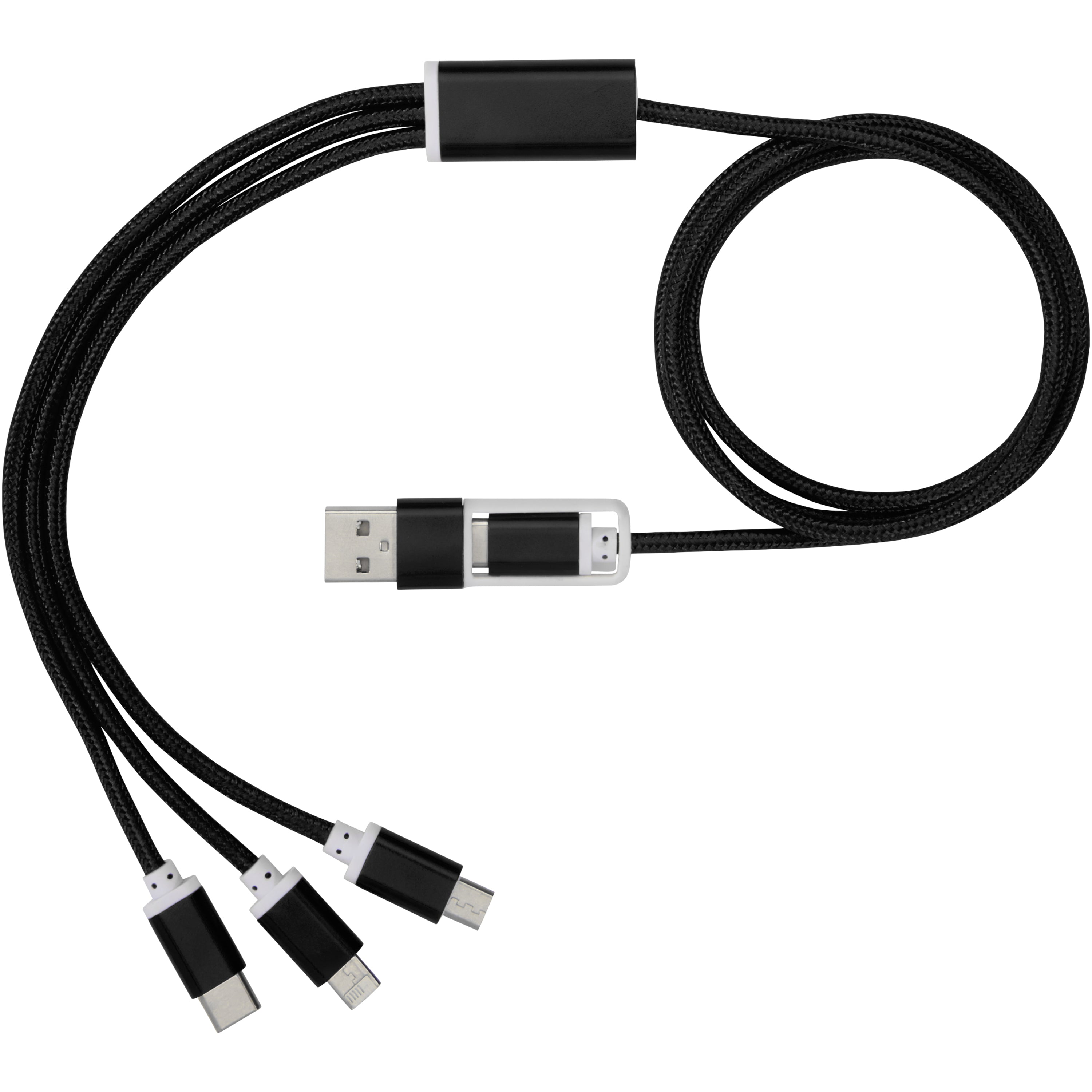 Versatile 5-in-1 Charging Cable