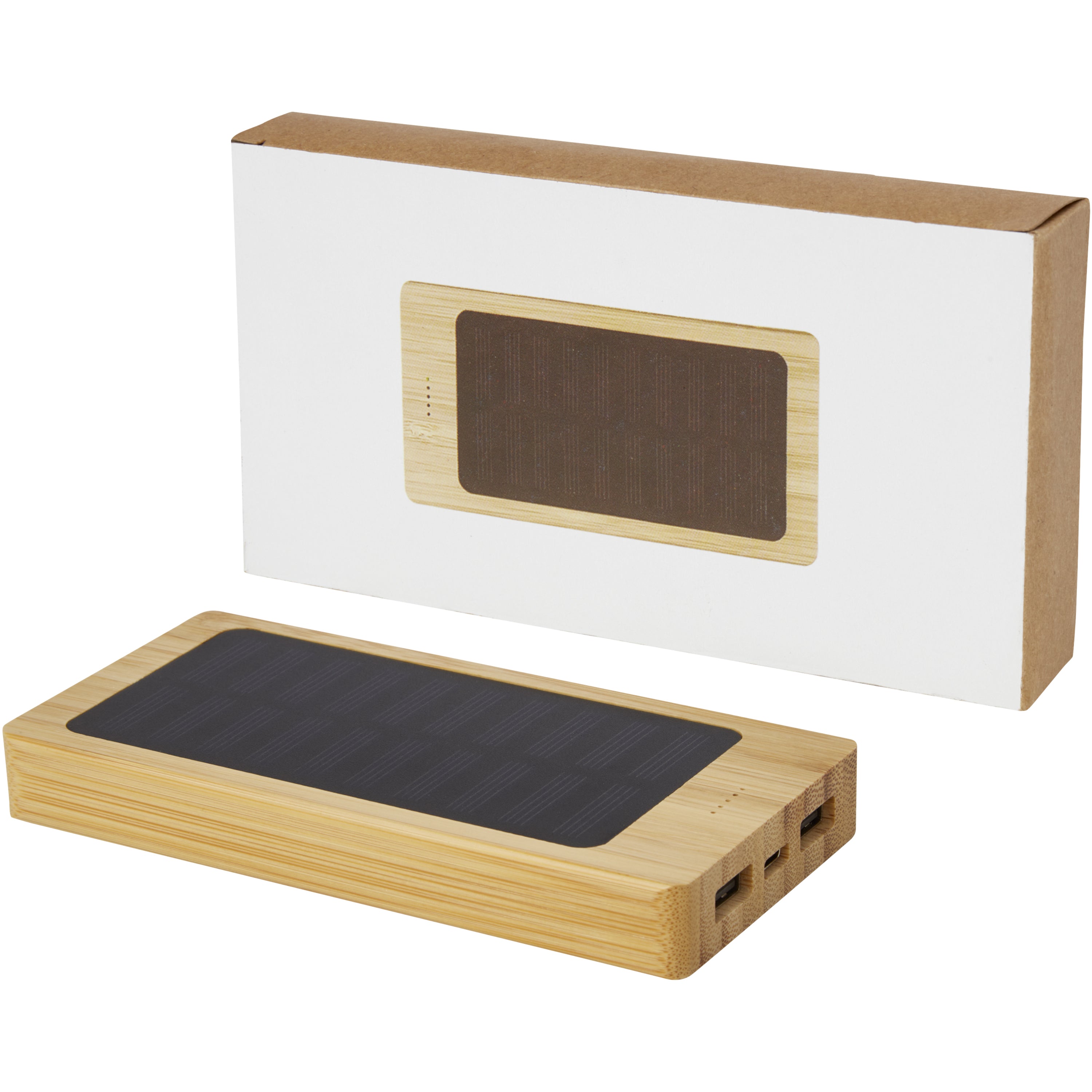 Alata Bamboo Solar Powerbank