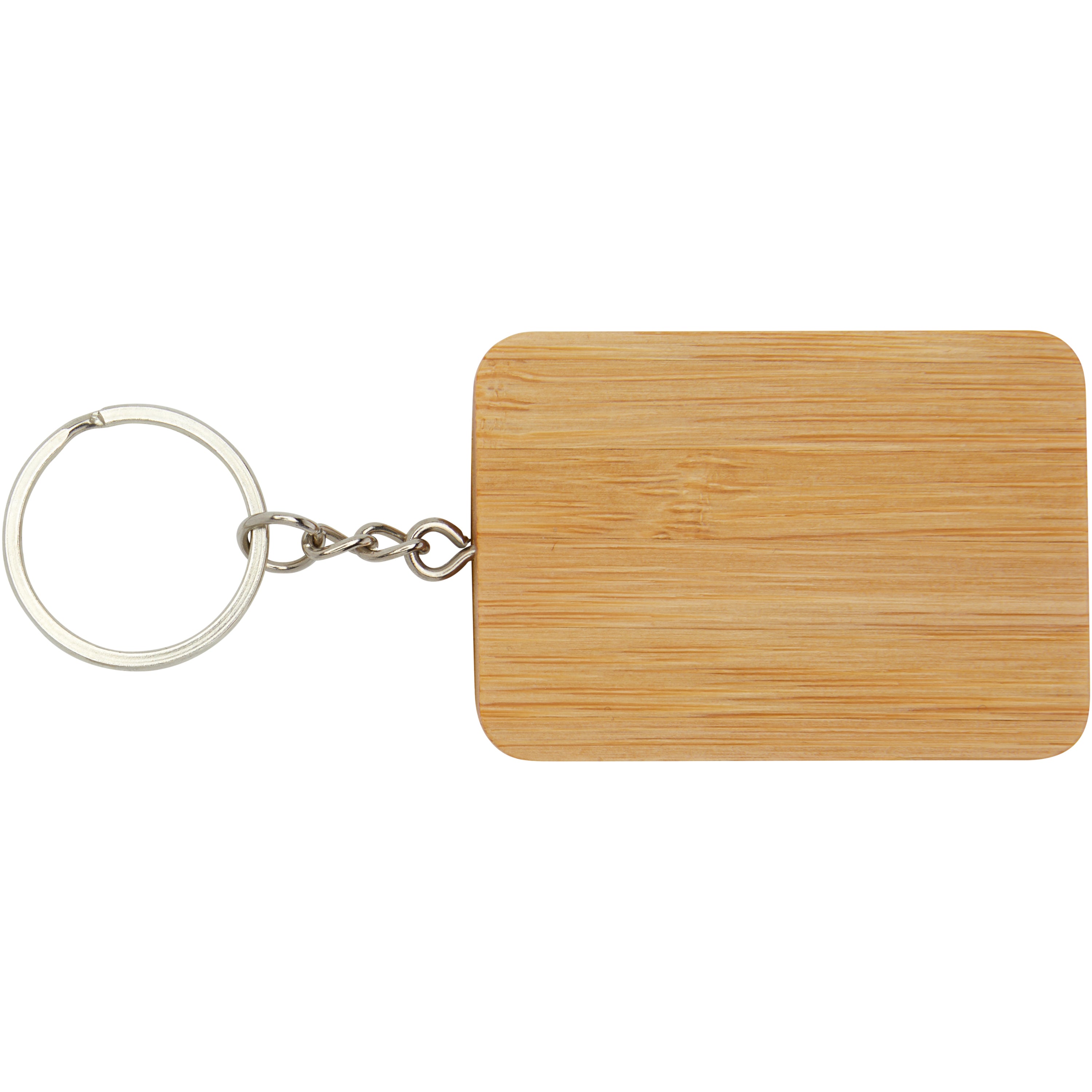Reel 6-in-1 Retractable Bamboo Keyring Charging Cable