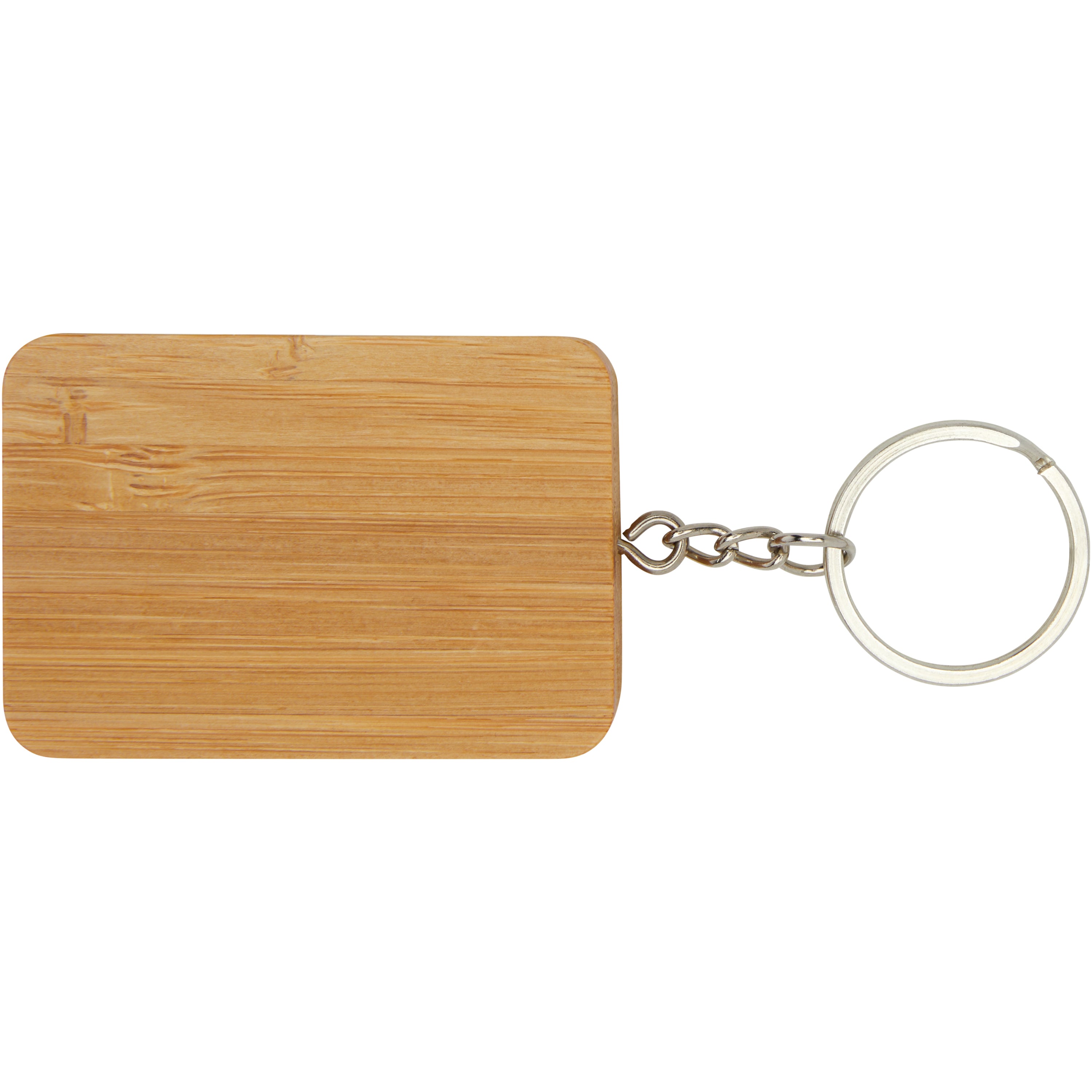 Reel 6-in-1 Retractable Bamboo Keyring Charging Cable
