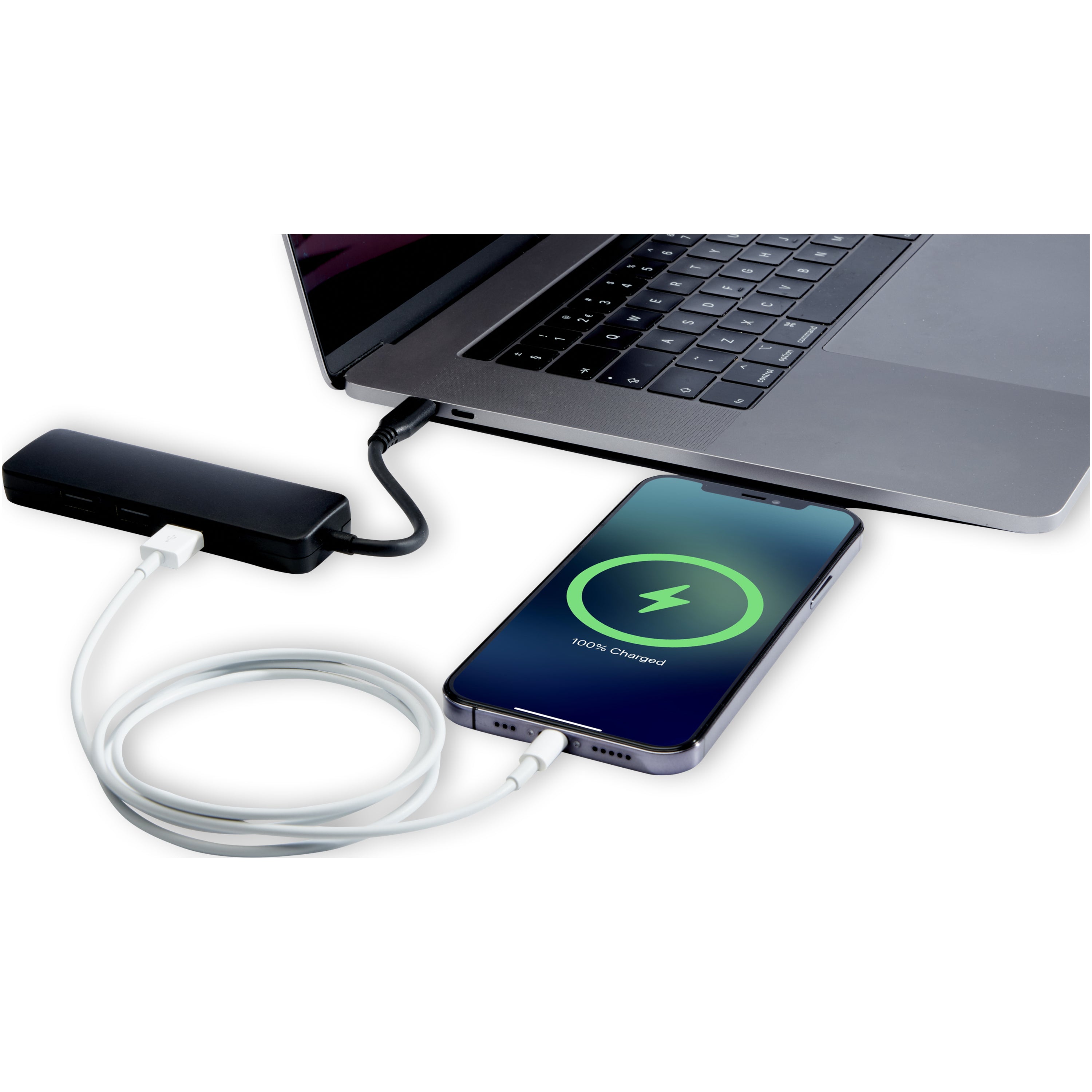 Recycled Plastic Multimedia Adapter with HDMI Port