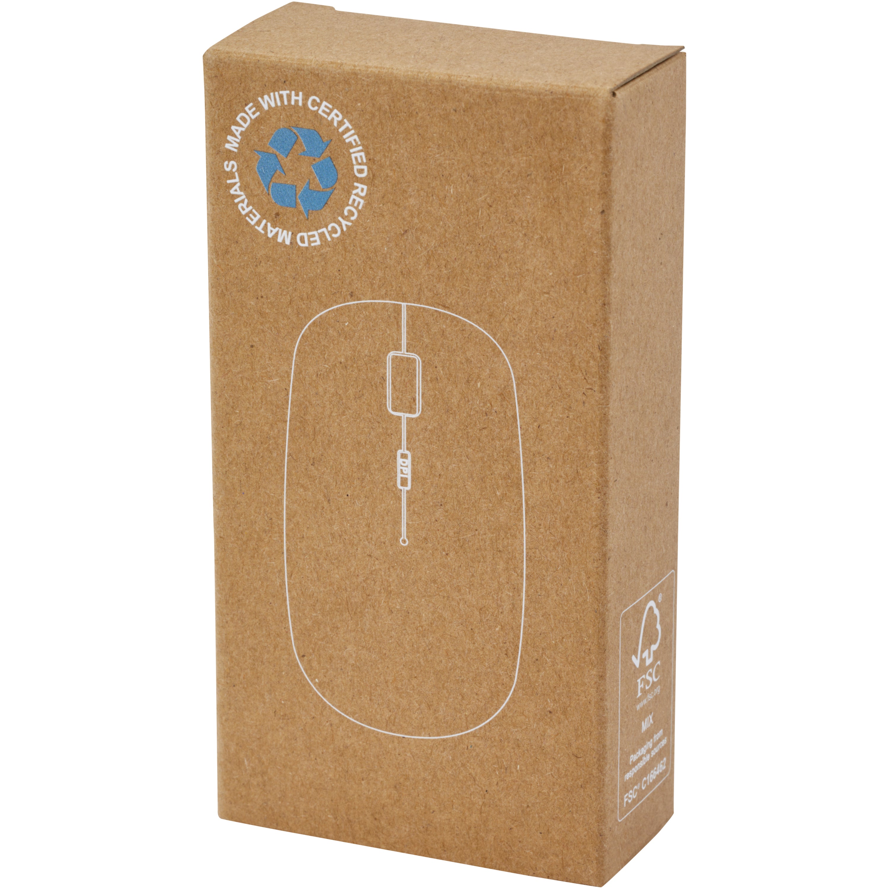 Menlo Recycled Plastic Wireless Mouse