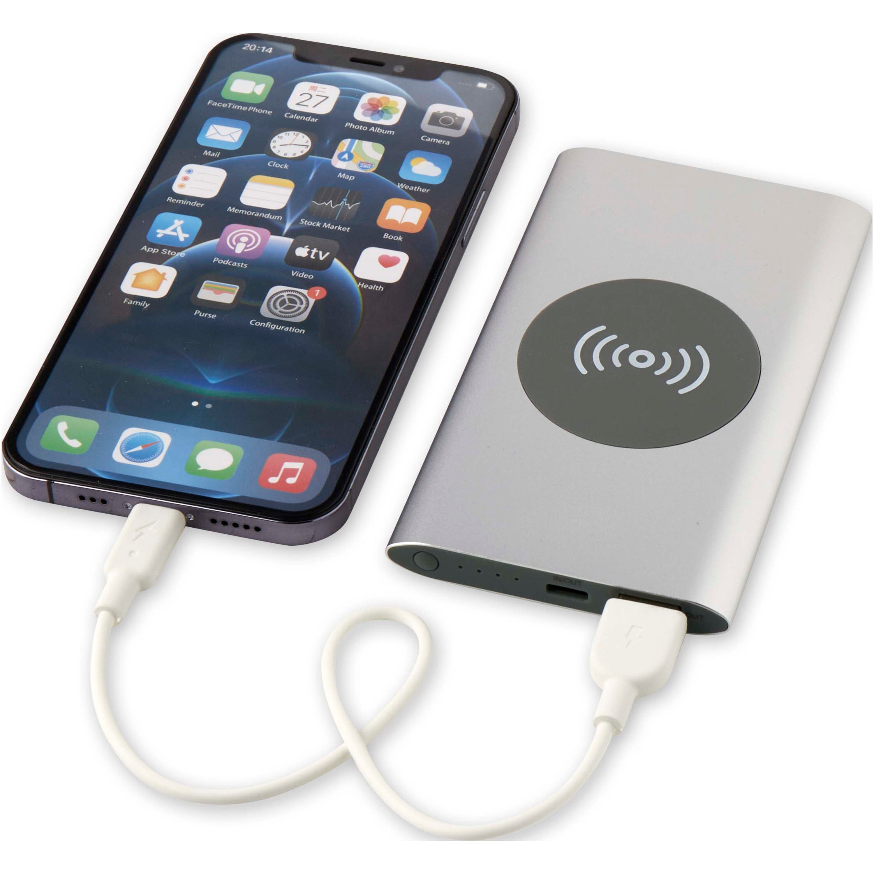 Juice Recycled Aluminium Wireless Powerbank