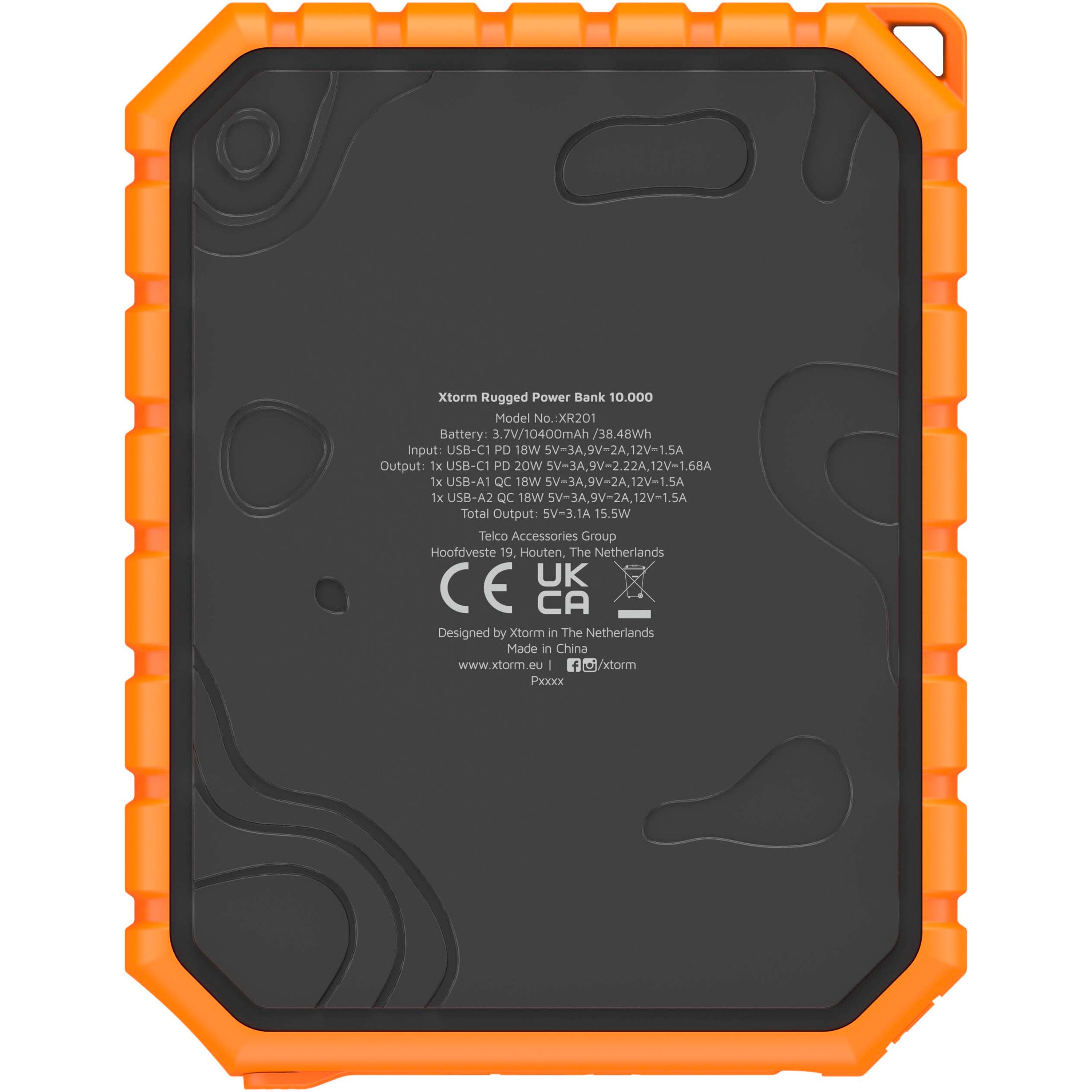 Xtorm Xtreme Waterproof Rugged Powerbank with Torch