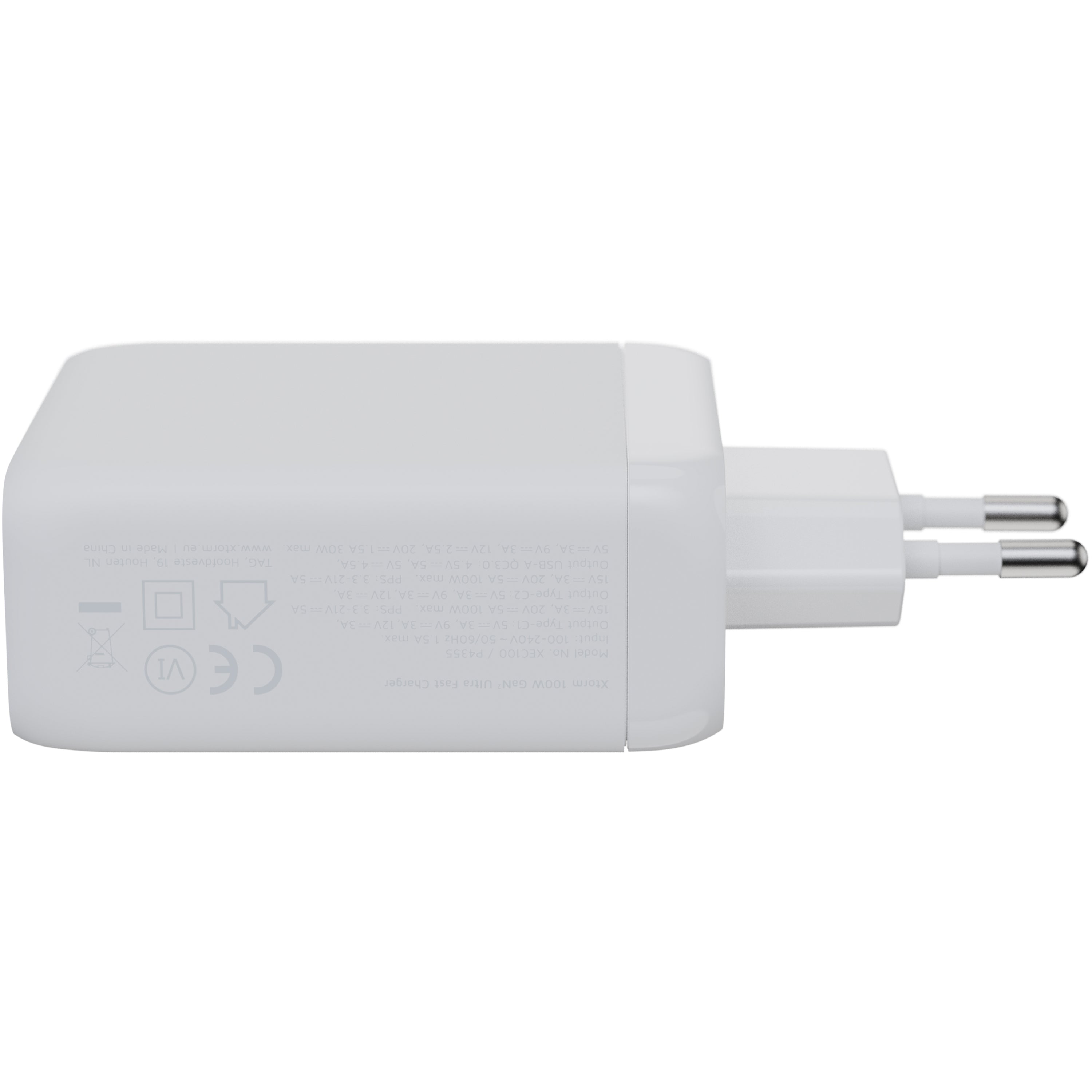 Xtorm 3-Port Twin Pin Wall Charger Power Adapter