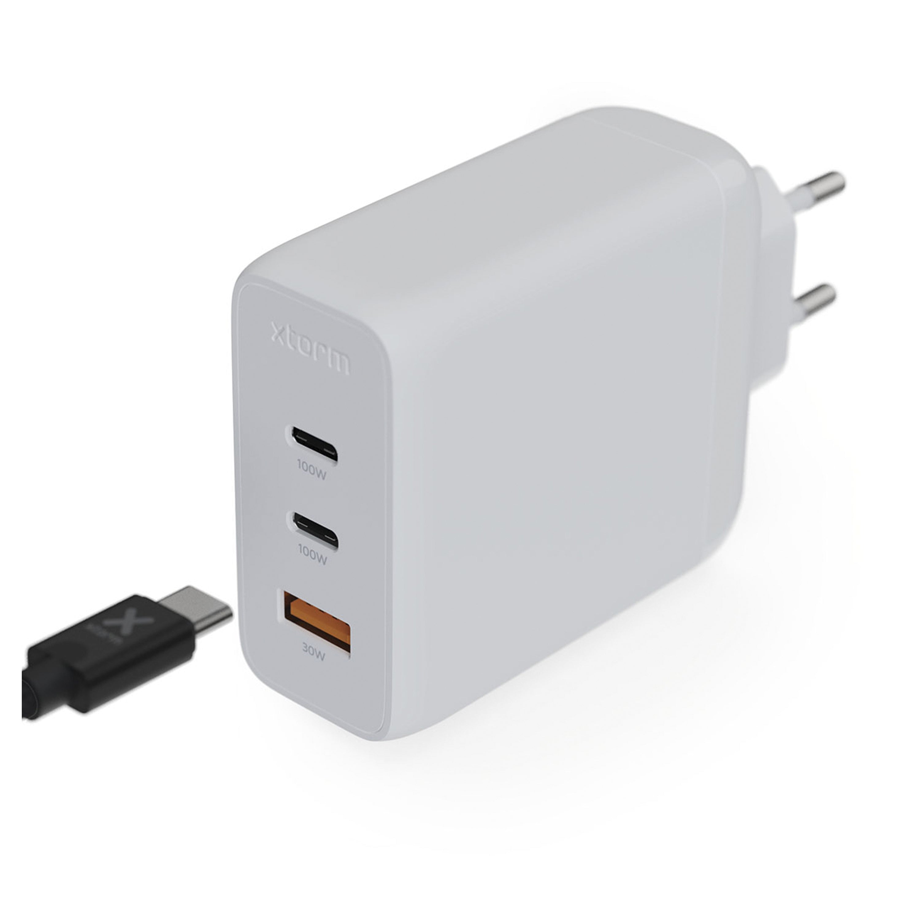 Xtorm 3-Port Twin Pin Wall Charger Power Adapter