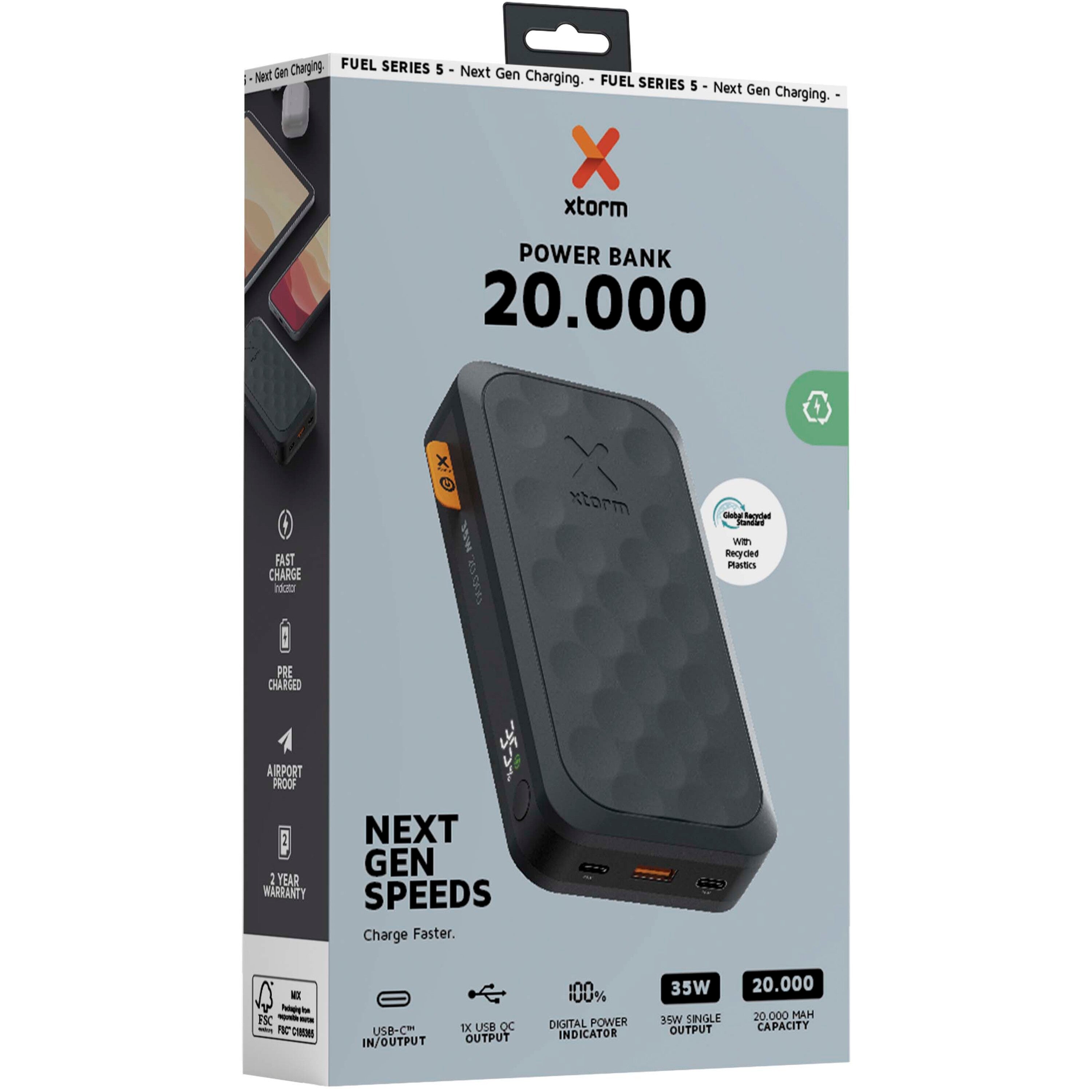Xtorm Fuel Series 20,000mAh 35W Powerbank