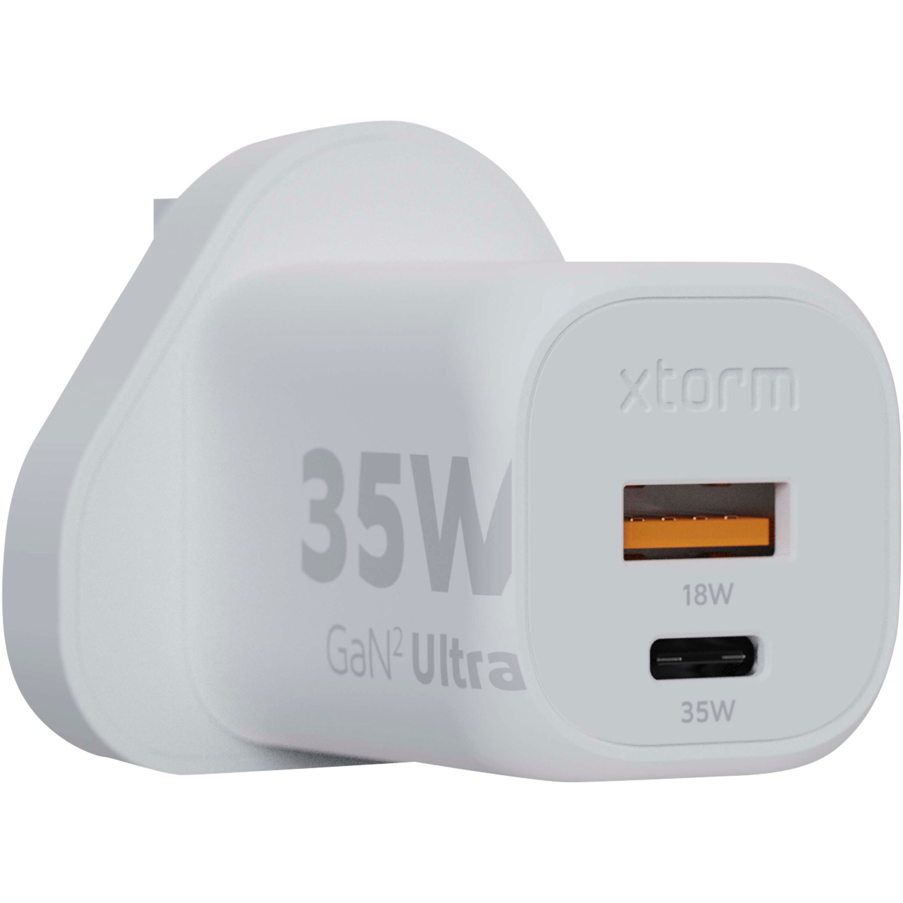 Xtorm Ultra 35W Wall Charger with UK plug