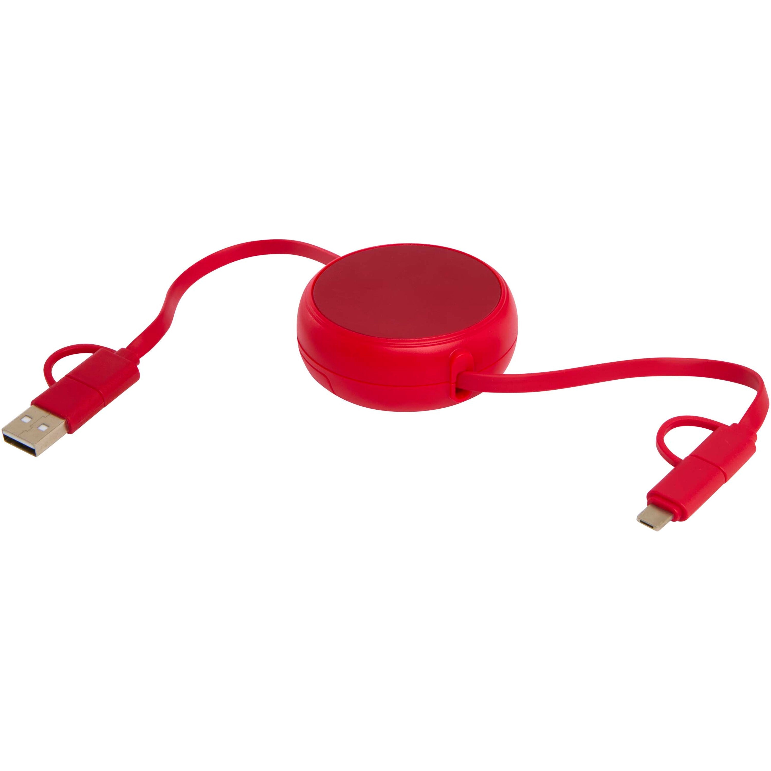 5-in-1 Retractable Data Sync and Fast Charge Cable