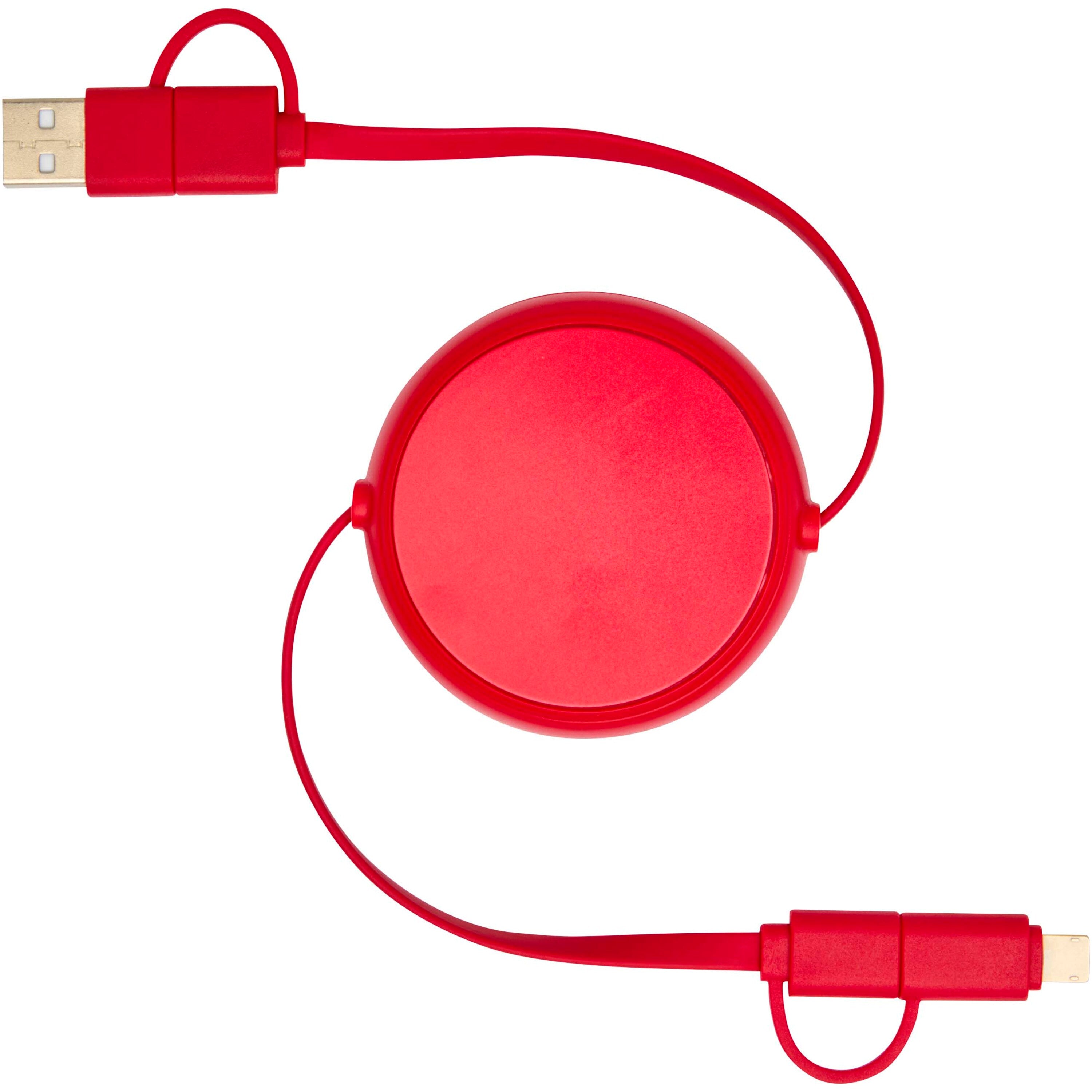 5-in-1 Retractable Data Sync and Fast Charge Cable