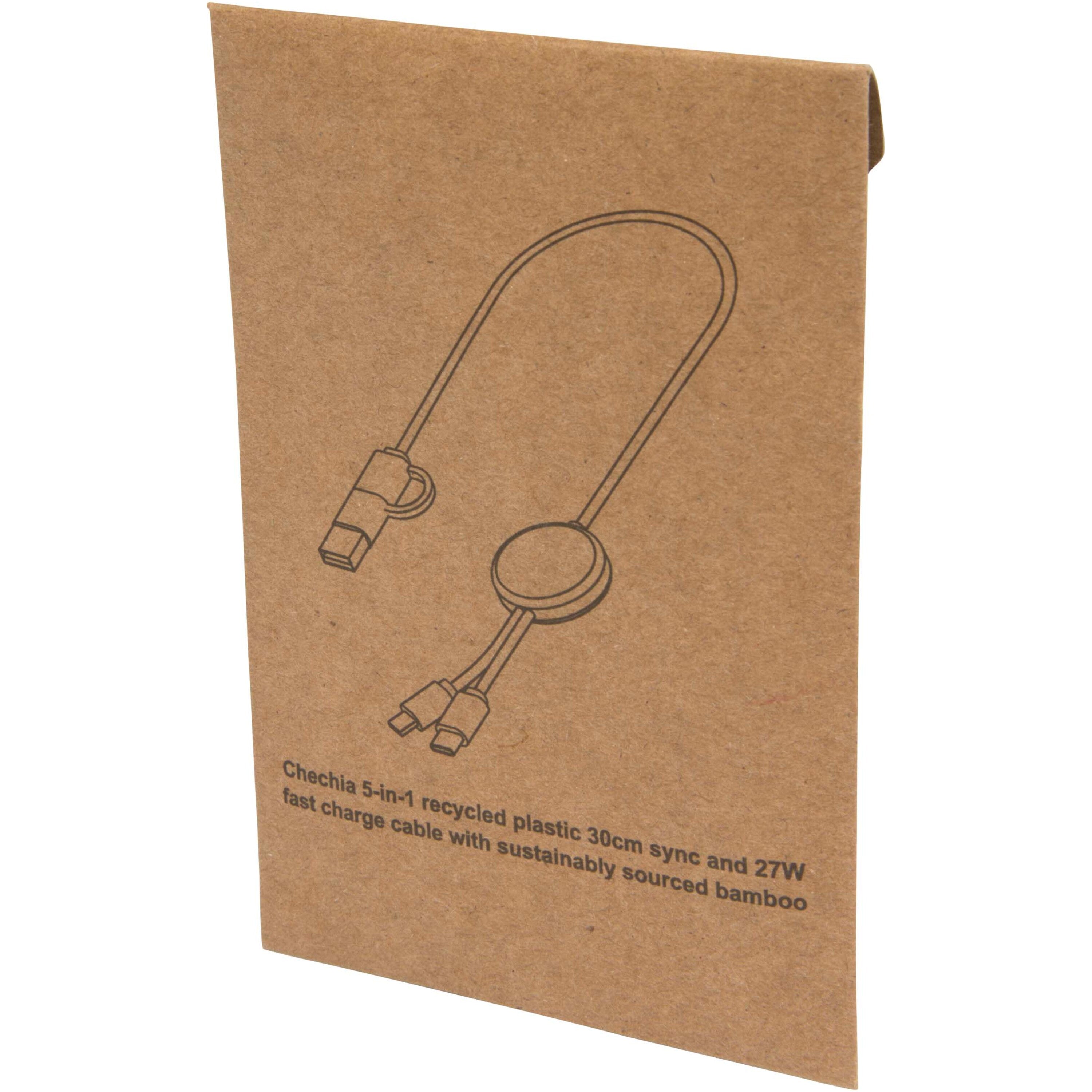 Chechia 5-in-1 30cm Data Sync and Charging Cable