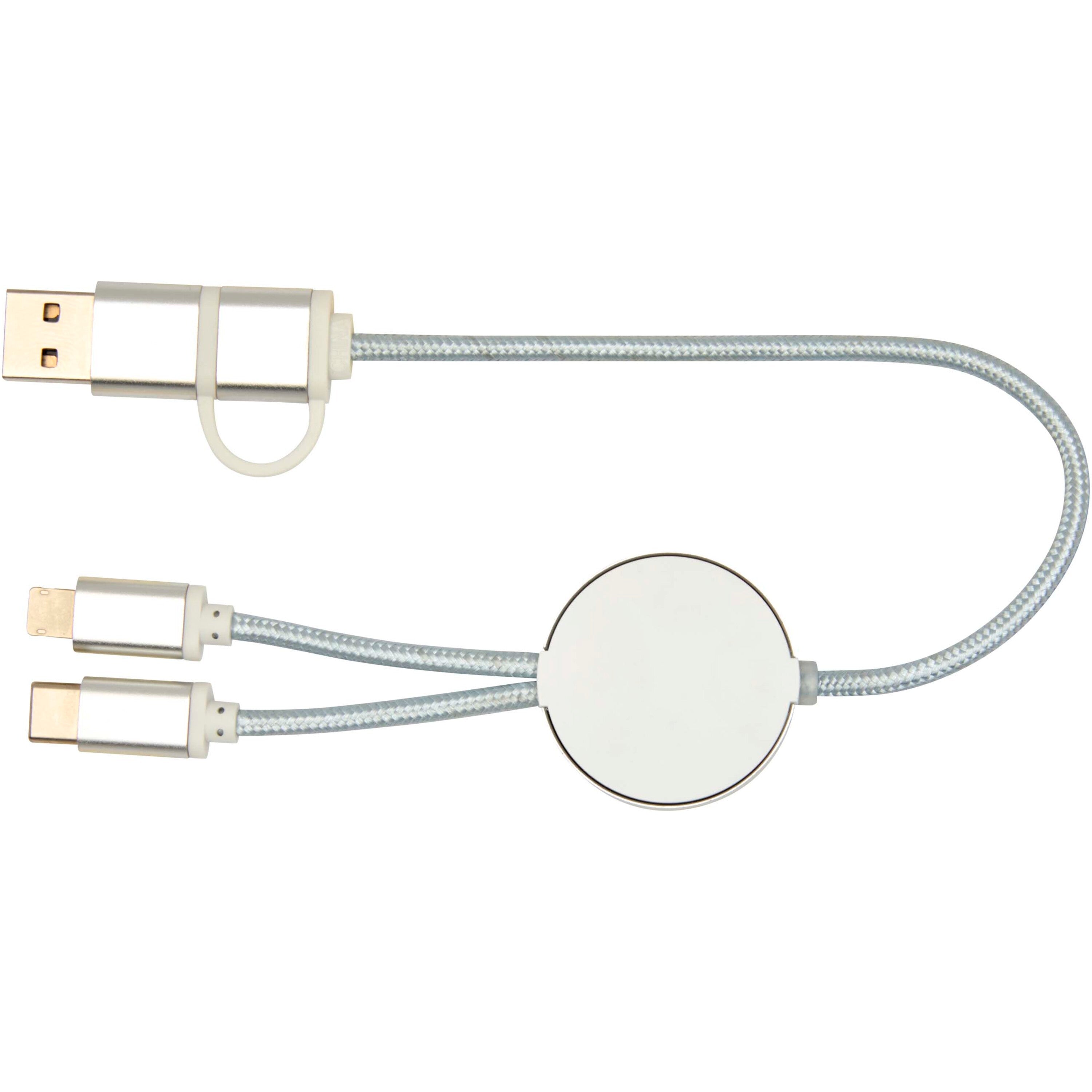 Alasia 5-in-1 30cm Data Sync and 27W Fast Charge Cable