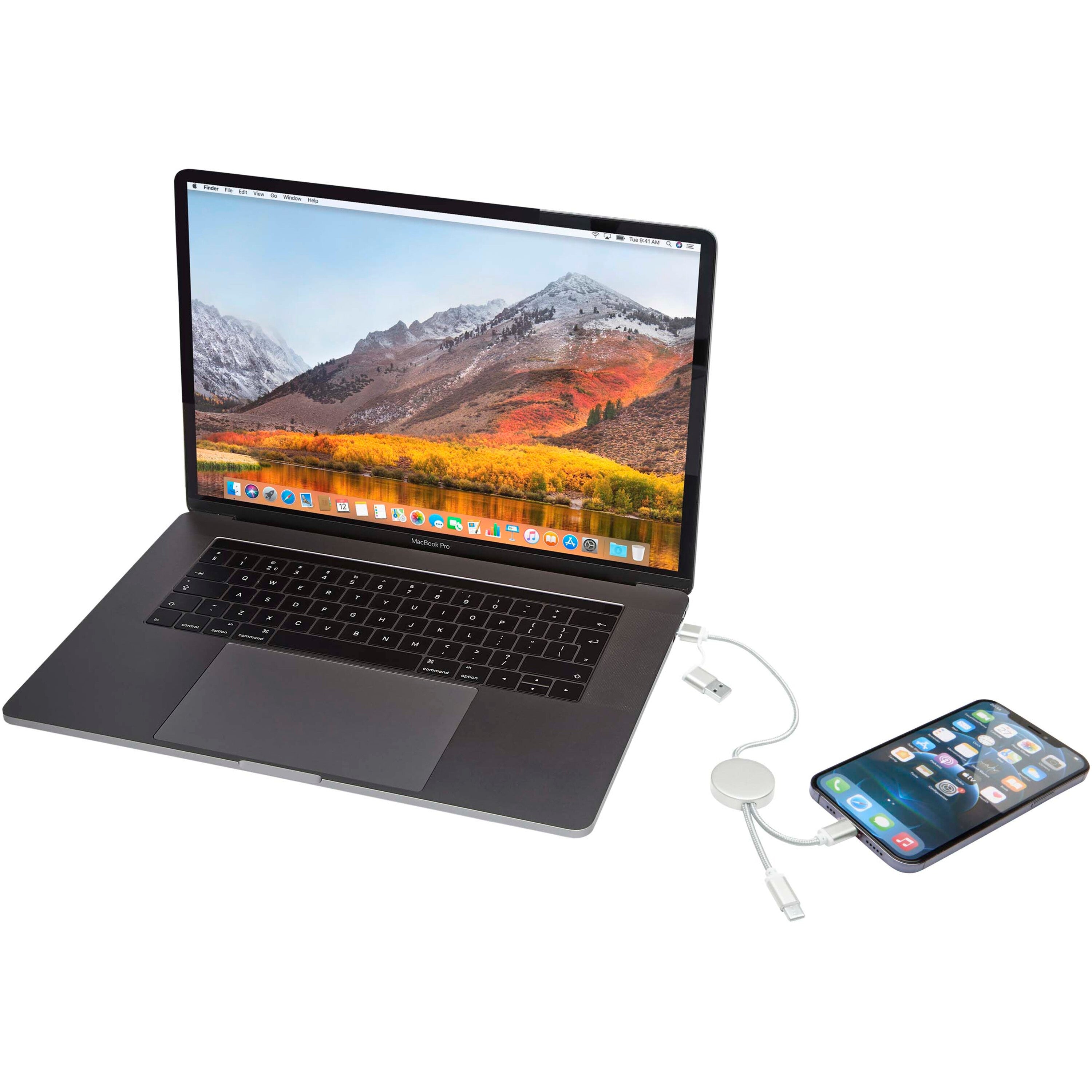 Alasia 5-in-1 30cm Data Sync and 27W Fast Charge Cable