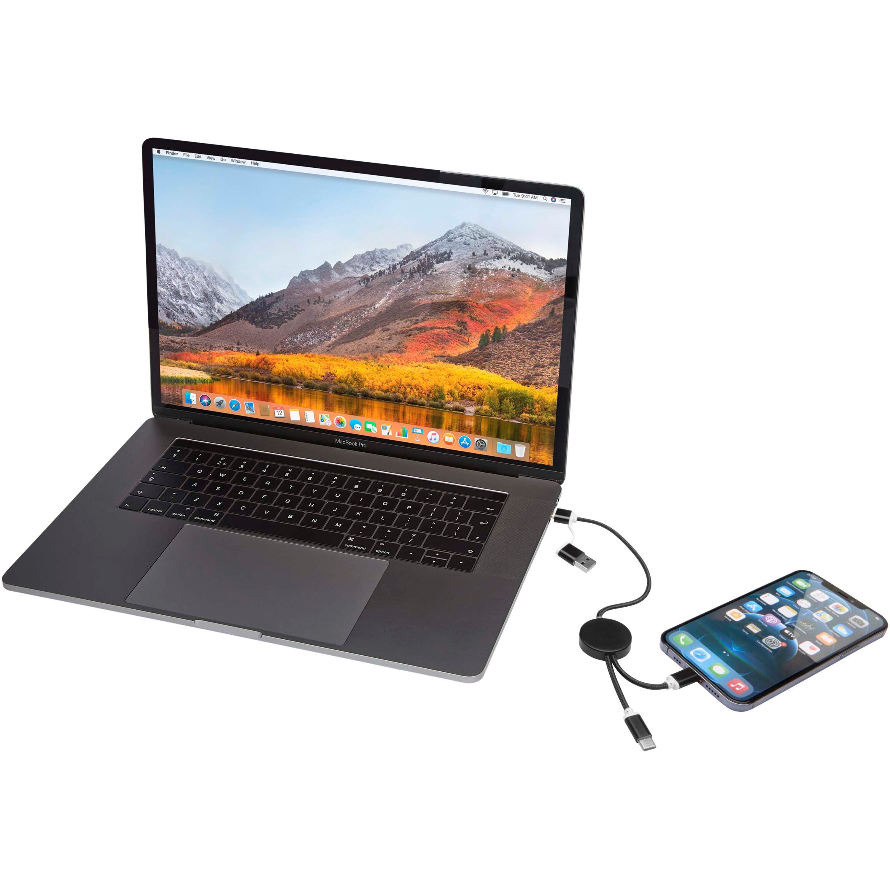 Alasia 5-in-1 30cm Data Sync and 27W Fast Charge Cable