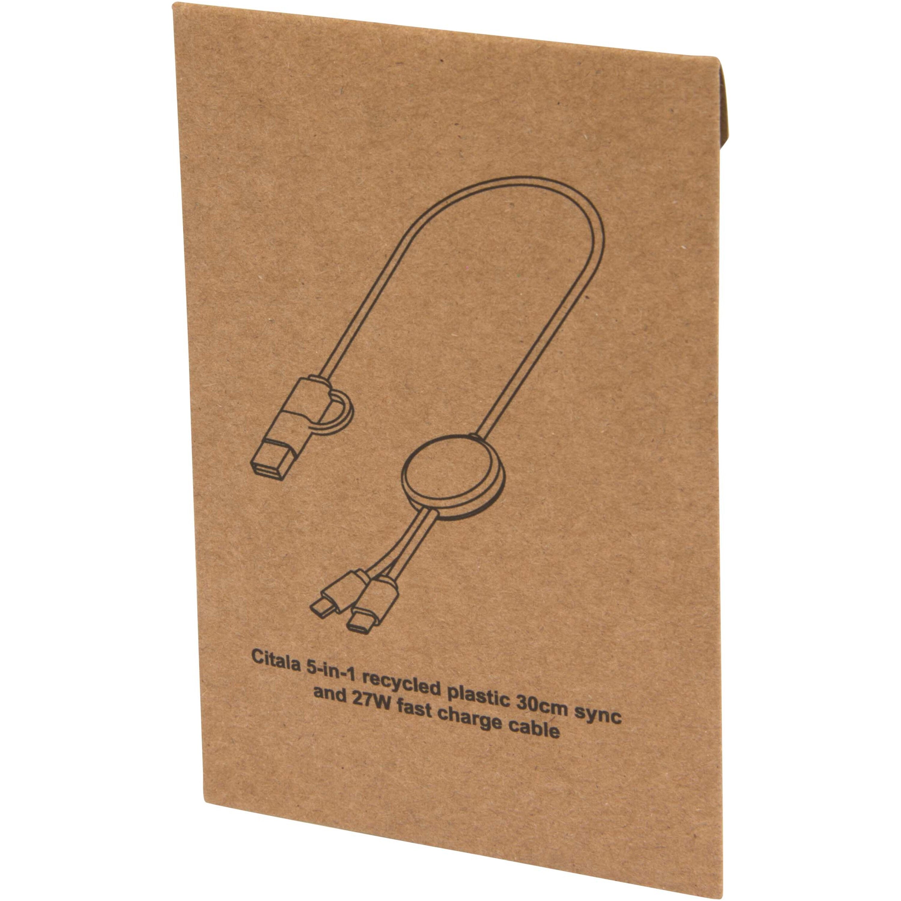 30cm Data Sync and 27W Fast Charge Cable