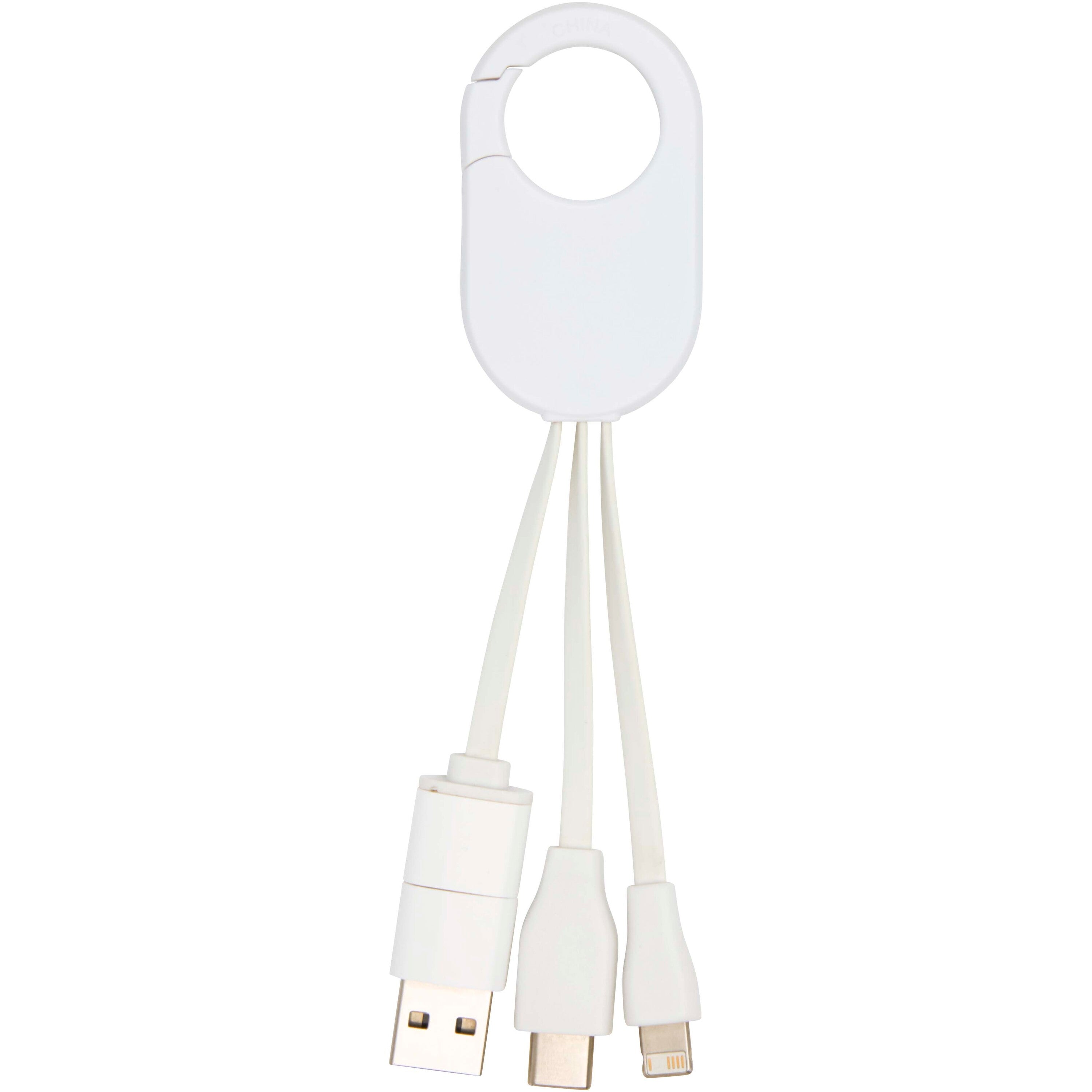 Troop 4-in-1 Recycled Plastic Charging Cable