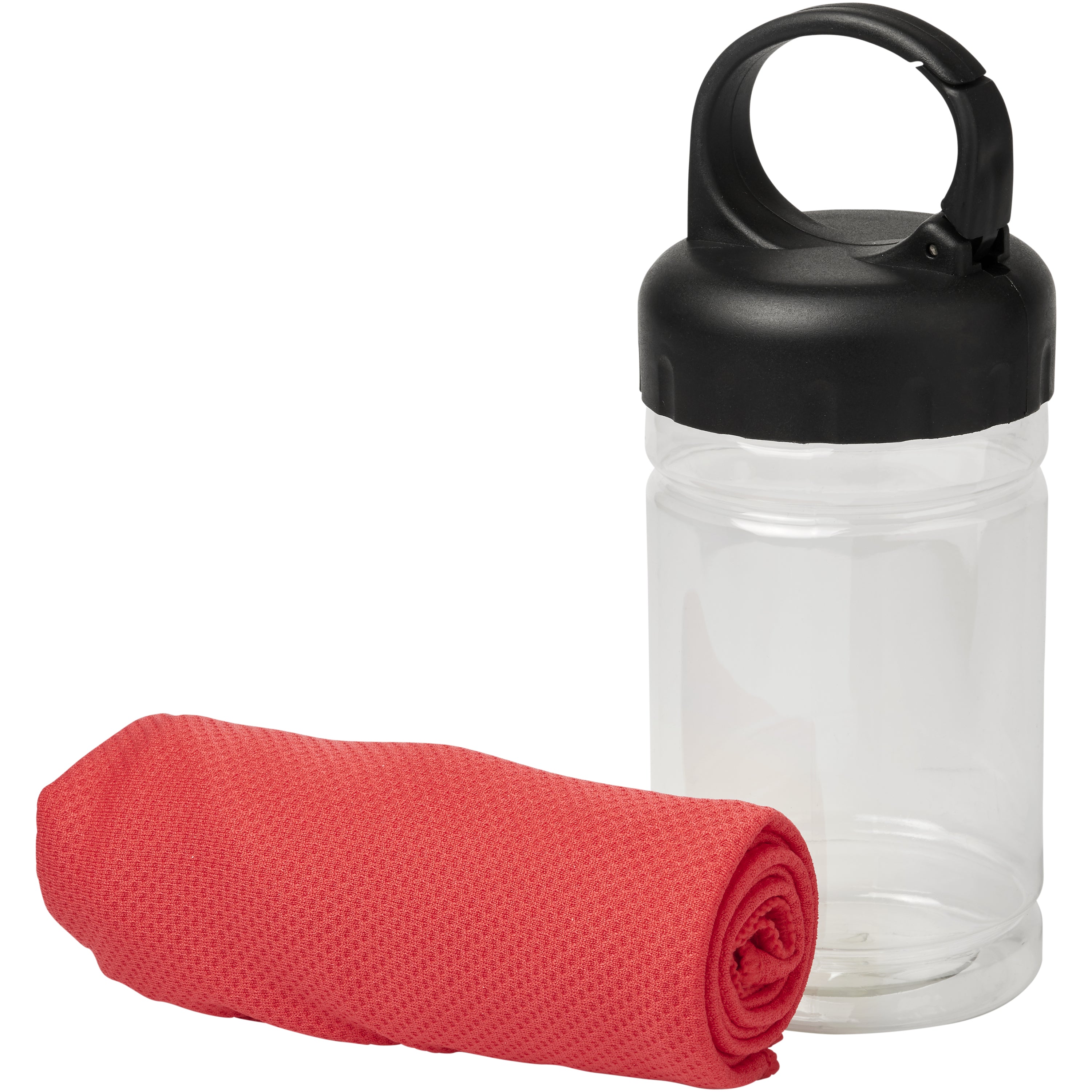 Remy Cooling Towel in Recycled Plastic Container