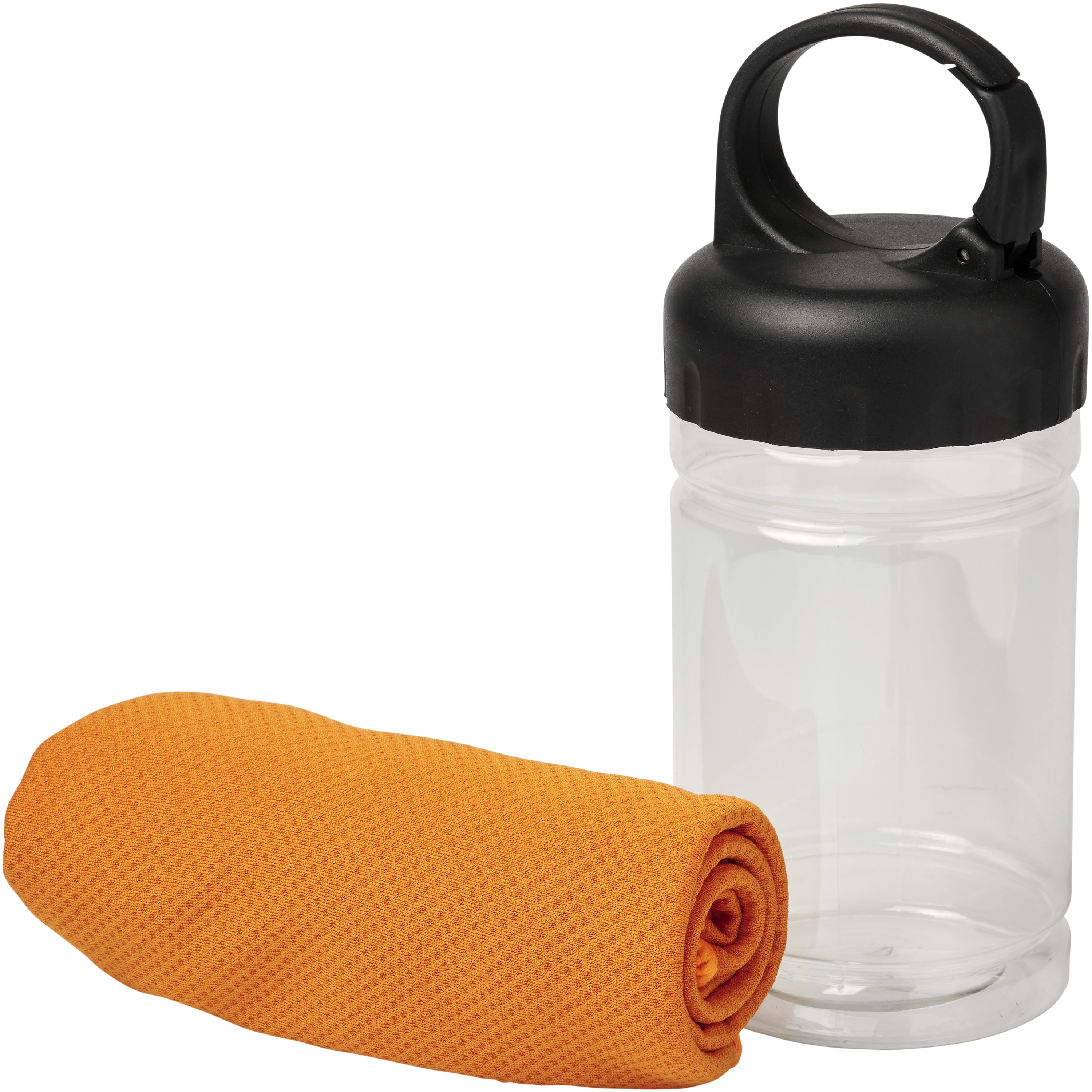 Remy Cooling Towel in Recycled Plastic Container